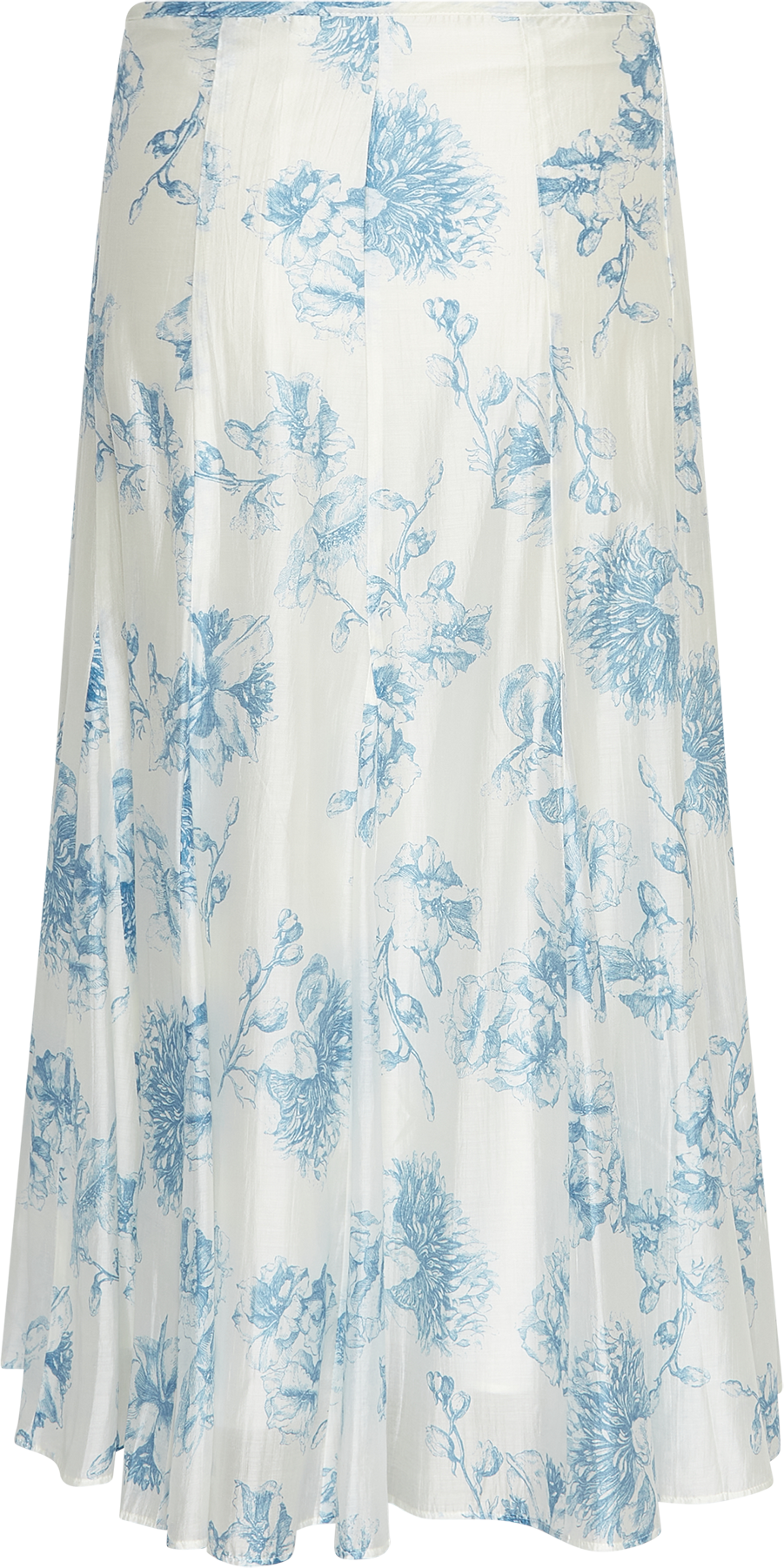 MSCHEvangelia HW Skirt AOP – Mulled Basil Flower, back