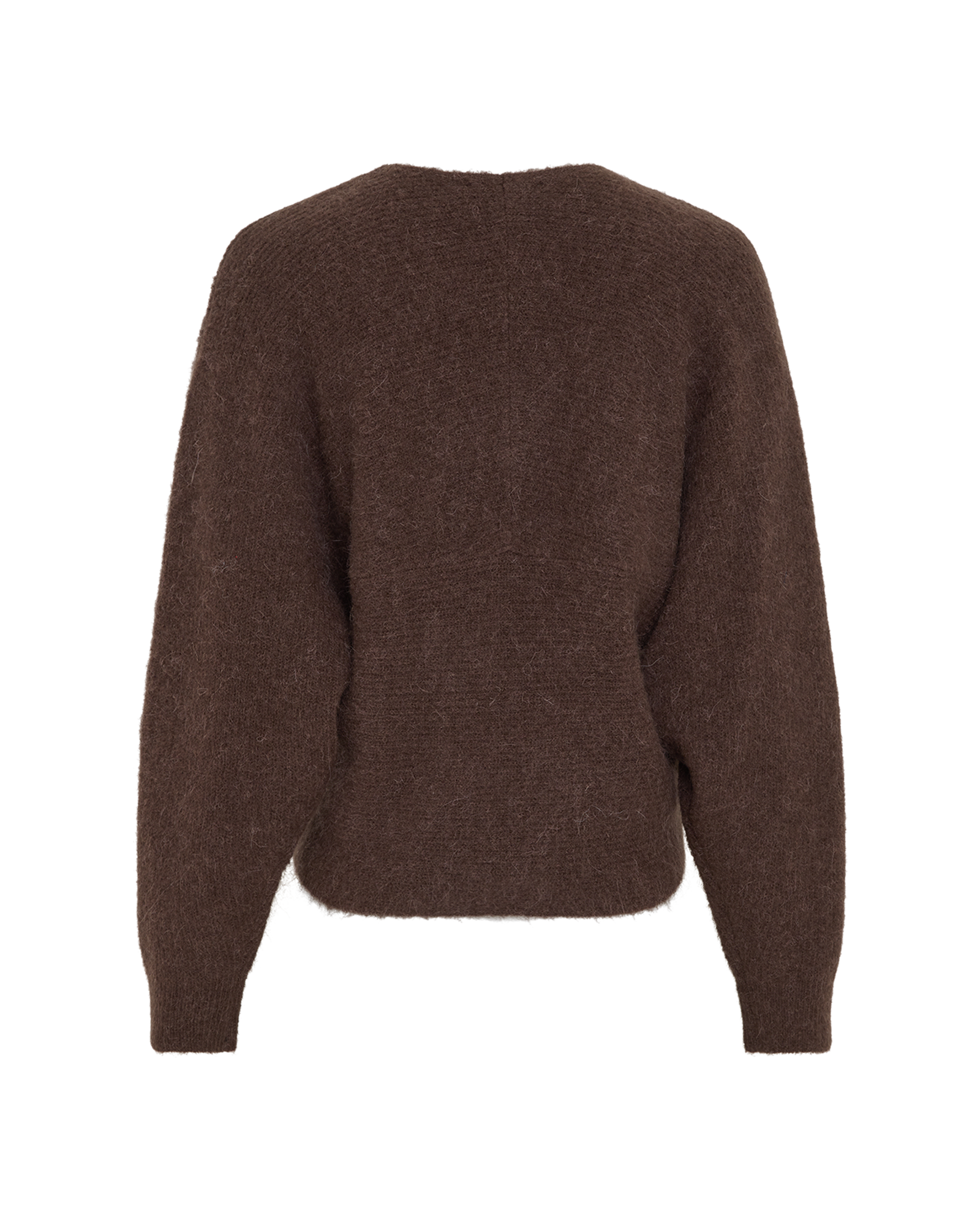 MSCHZinelle Hope Wrap Pullover – Hot Fudge, back