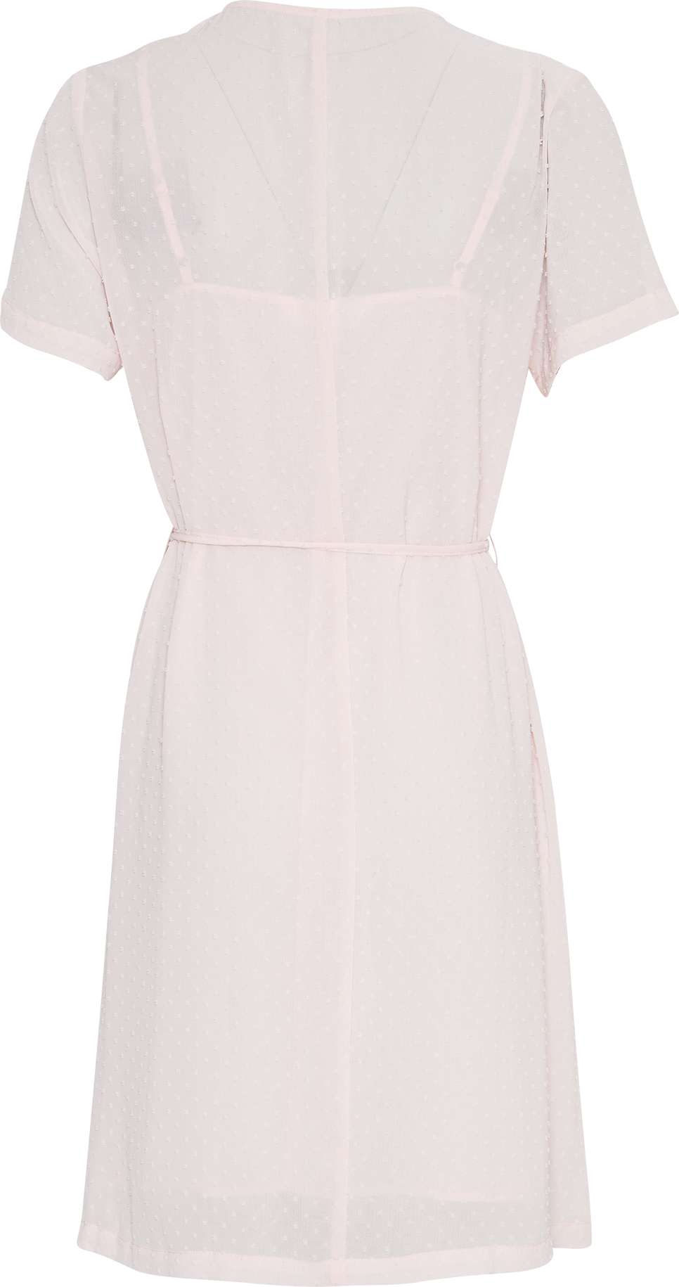 MSCHCherlyn SS Dress – Chalk Pink, back