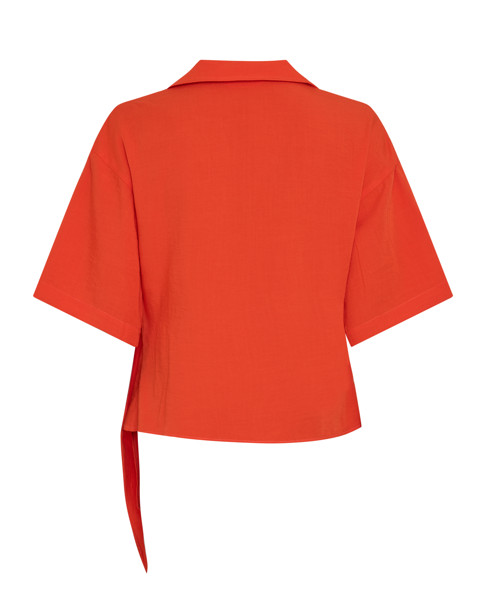 MSCHLilia Daria 2/4 Wrap Top – ORANGE.COM, back