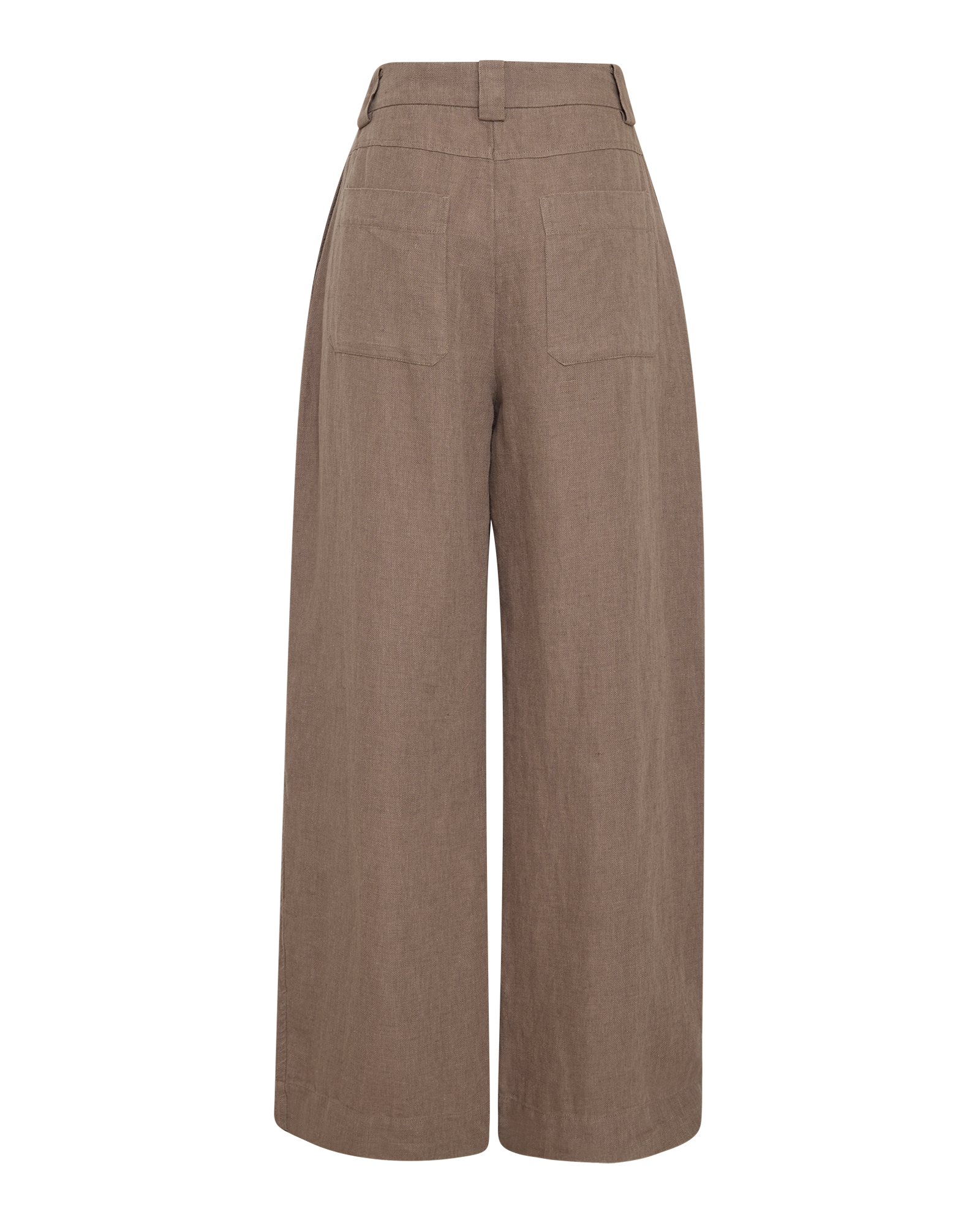 MSCHVela HW Wide Pants – FALLEN ROCK MEL, back