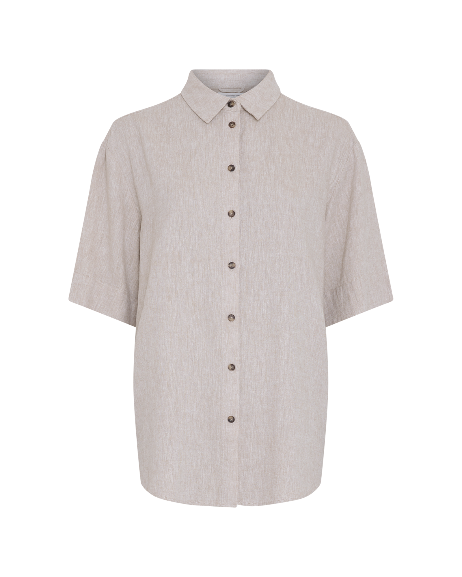 MSCHViana Ginia 3/4 Shirt – Sand Melange, front