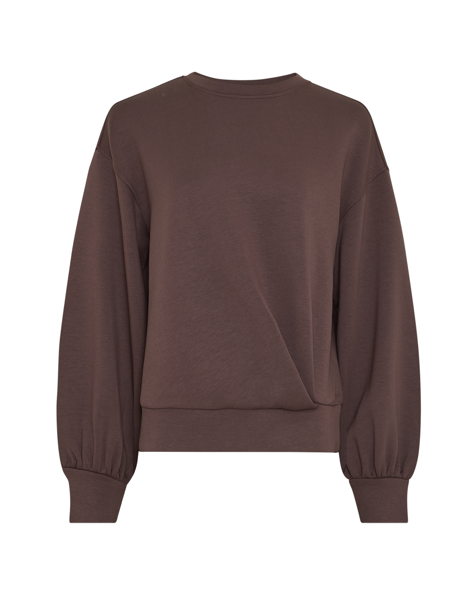 MSCHBrooke Ima Q Sweatshirt – Hot Fudge, front