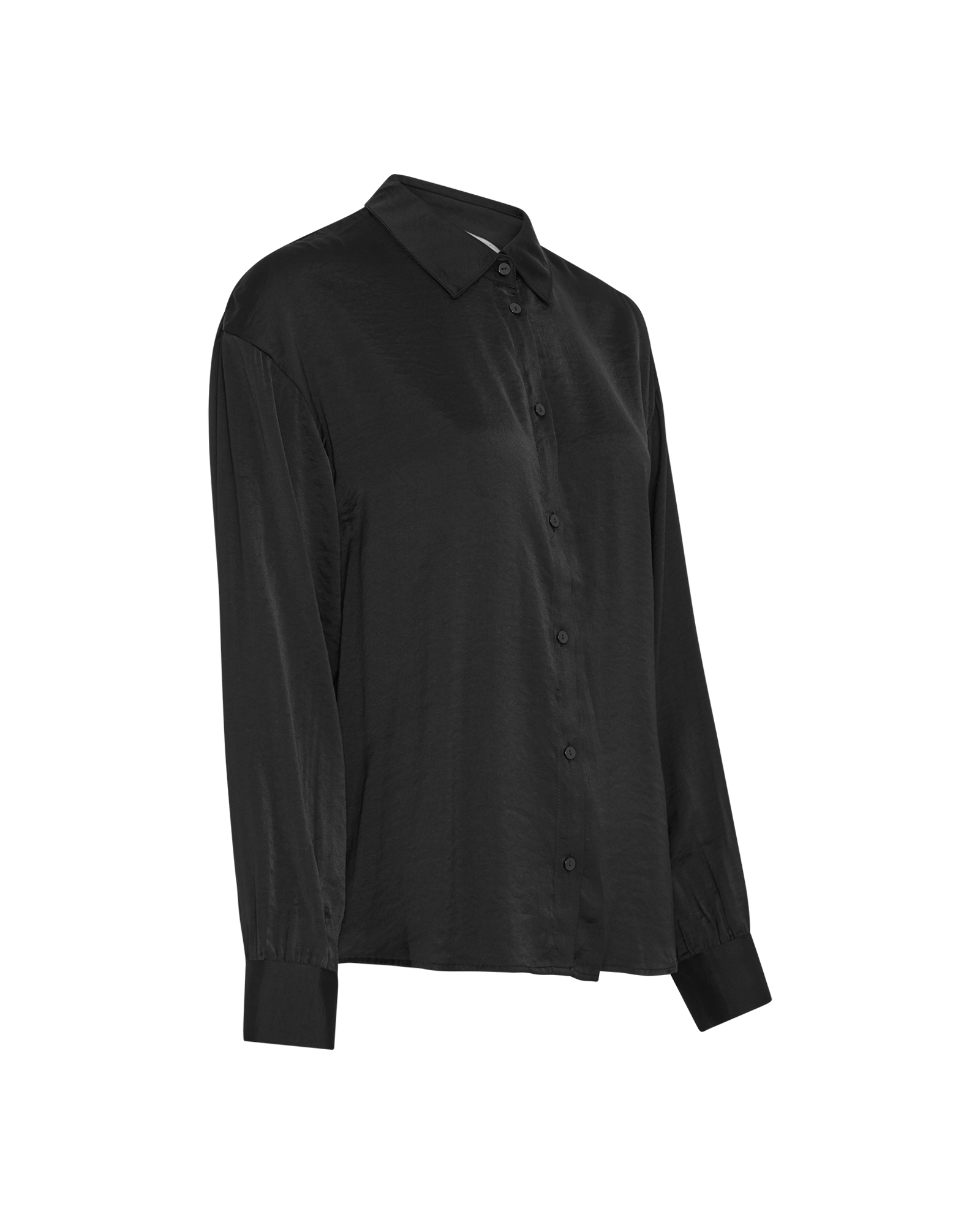 MSCHSandeline Maluca Shirt – Black, close-up