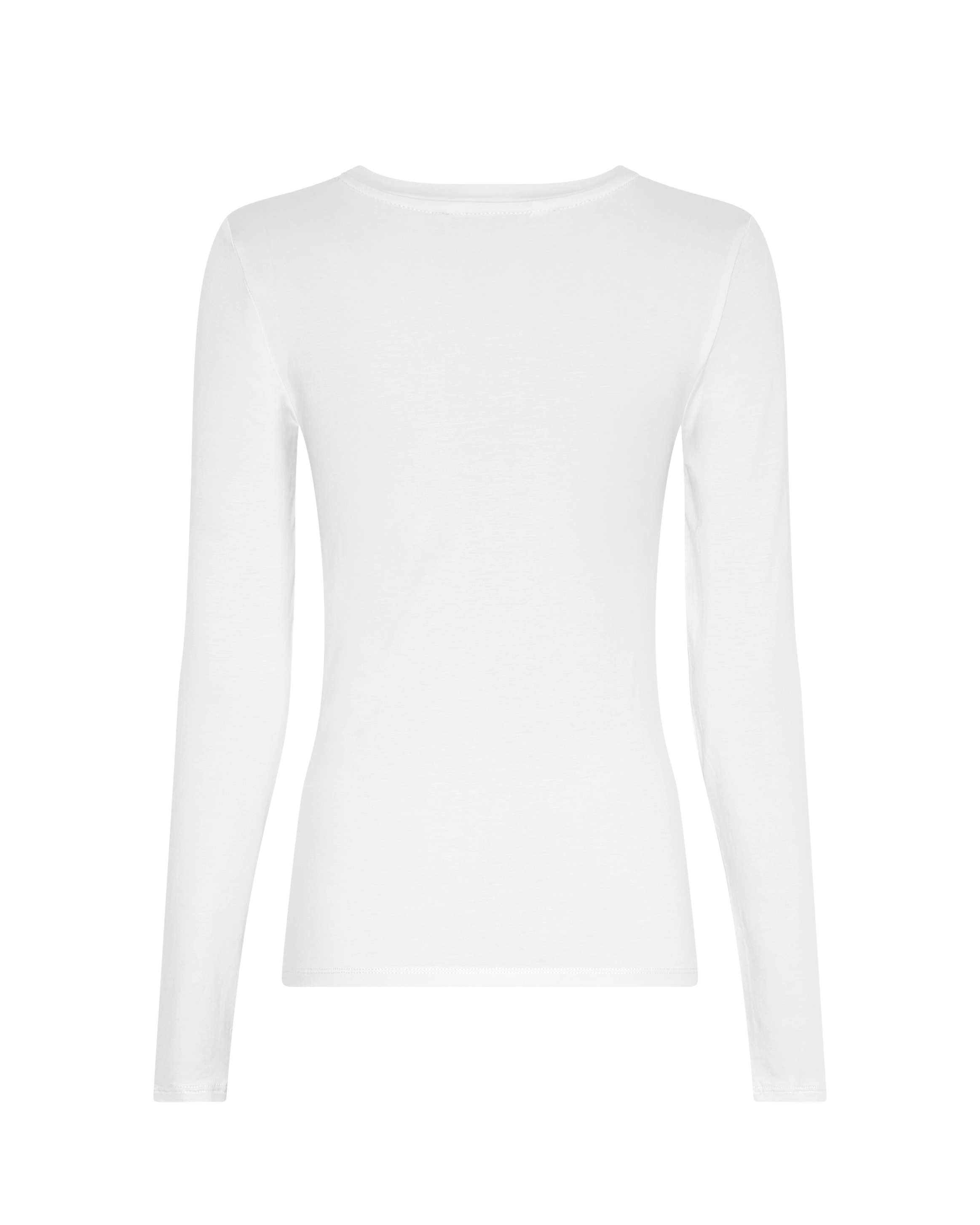 MSCHBetrina O LS Top – Bright White, back
