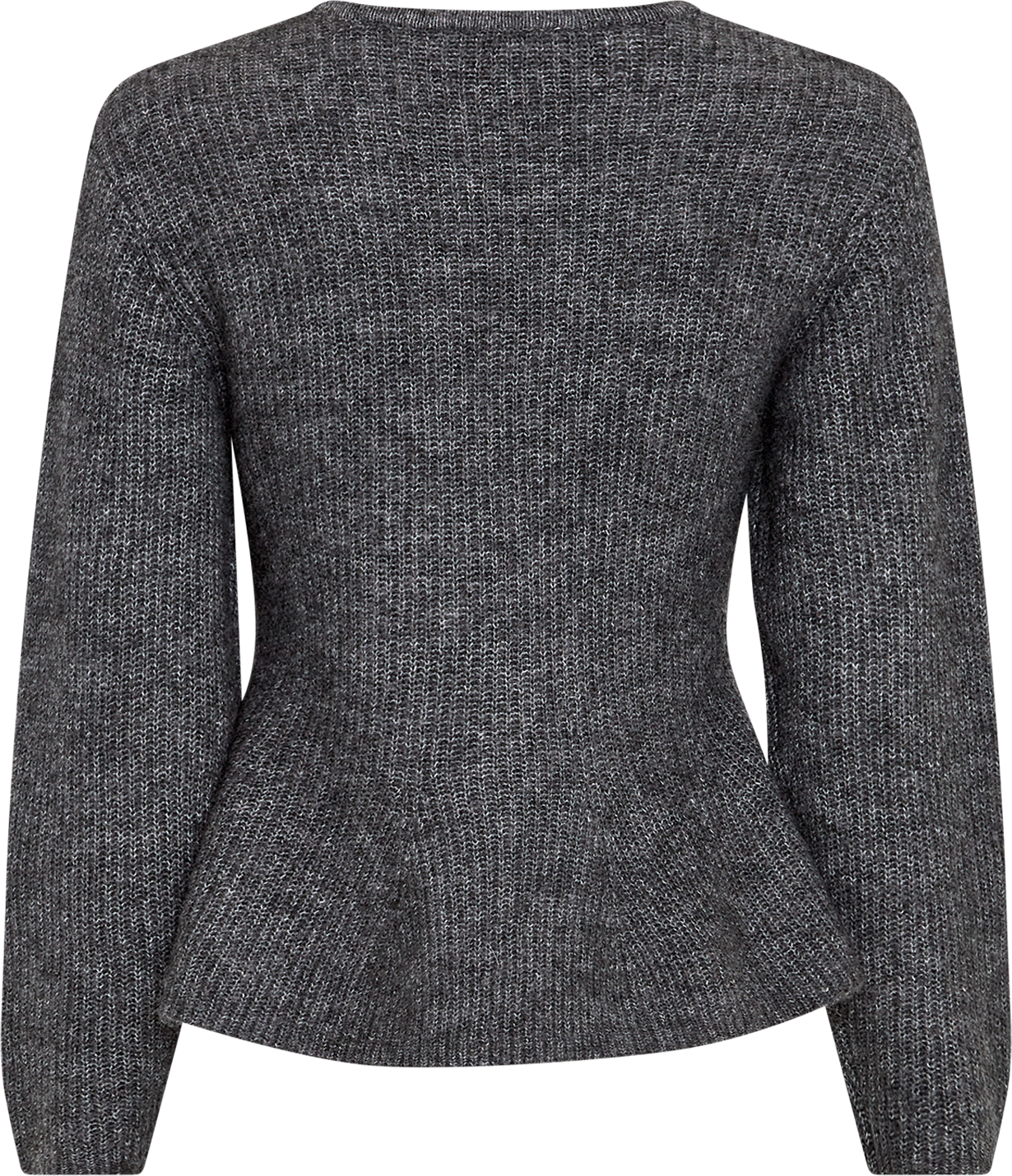 MSCHLoriana Hope V Pullover  – Dark Grey Melange, back