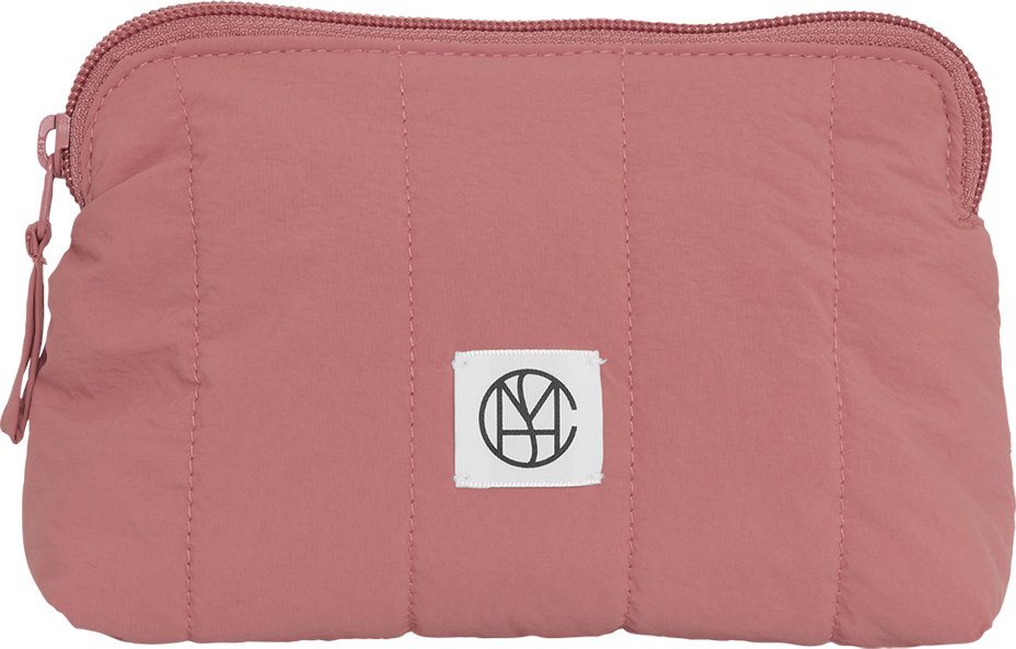 MSCHSasja Icon Mini Cosmetic Bag – Faded Rose, front