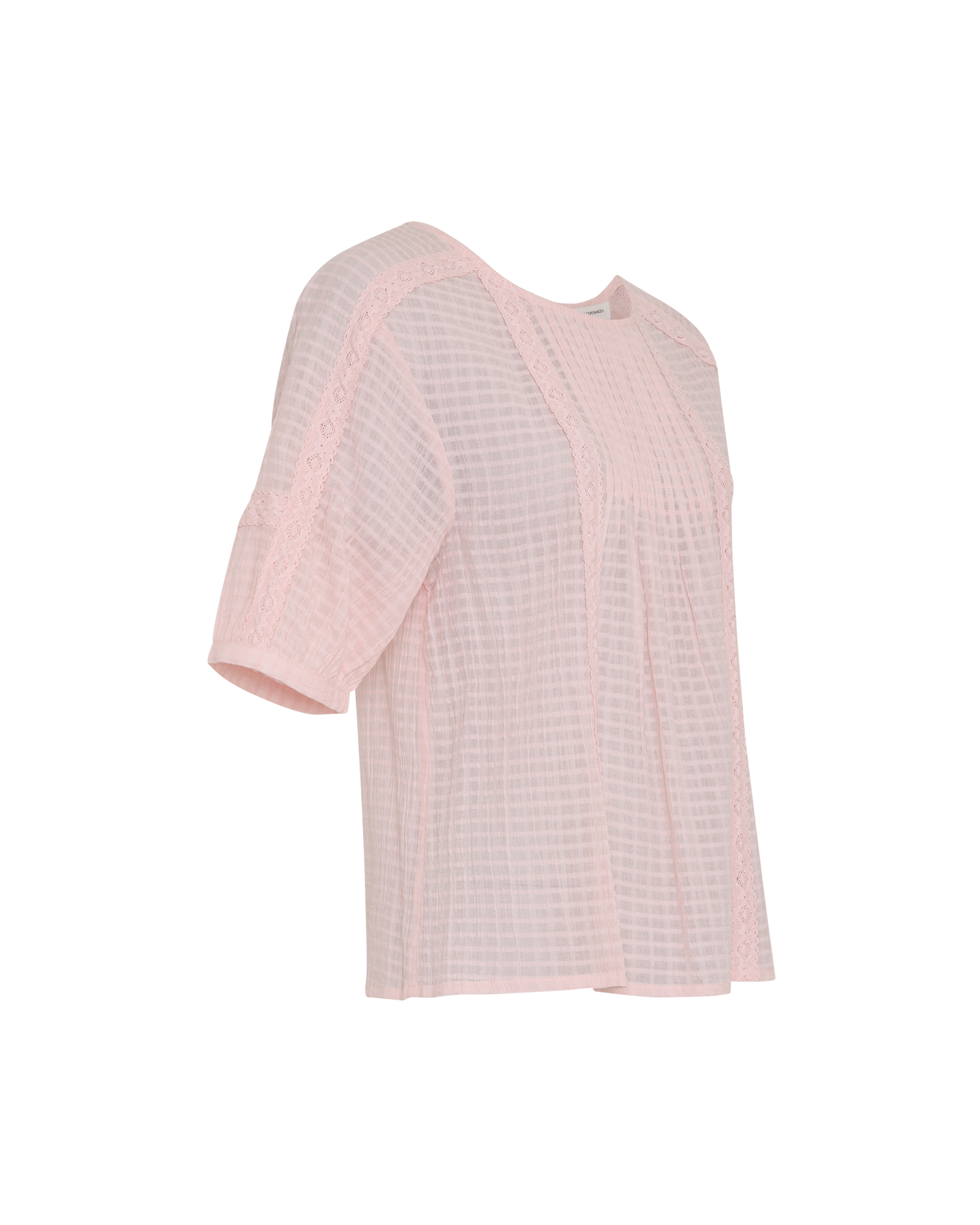 MSCHSvea 2/4 Top – PEACHSKIN, close-up