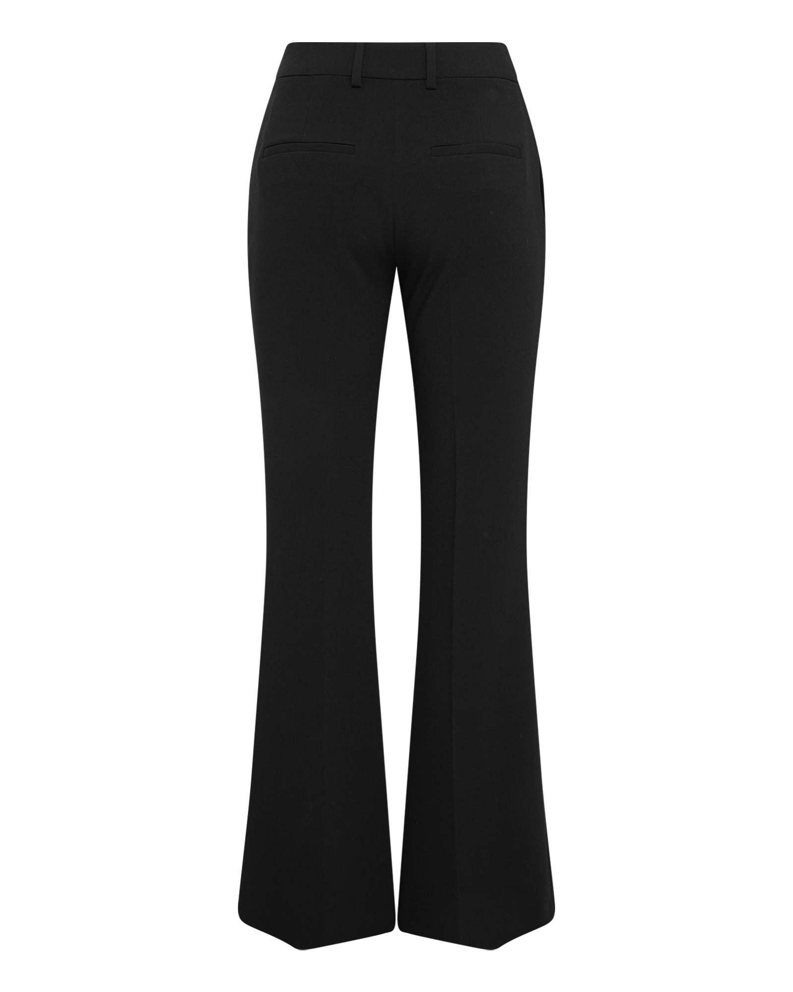 MSCHElwa Michelle Flared Pants – Black, back