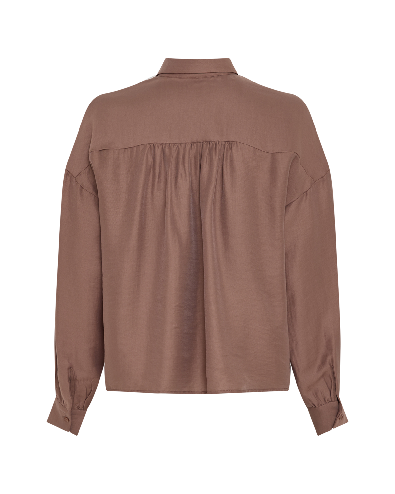 MSCHDrea Rikkelia Shirt EMB – Acorn, back