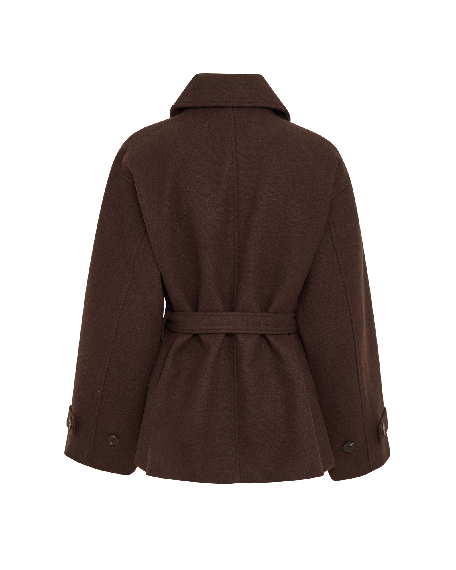 MSCHAmaranda Jacket – Hot Fudge, back