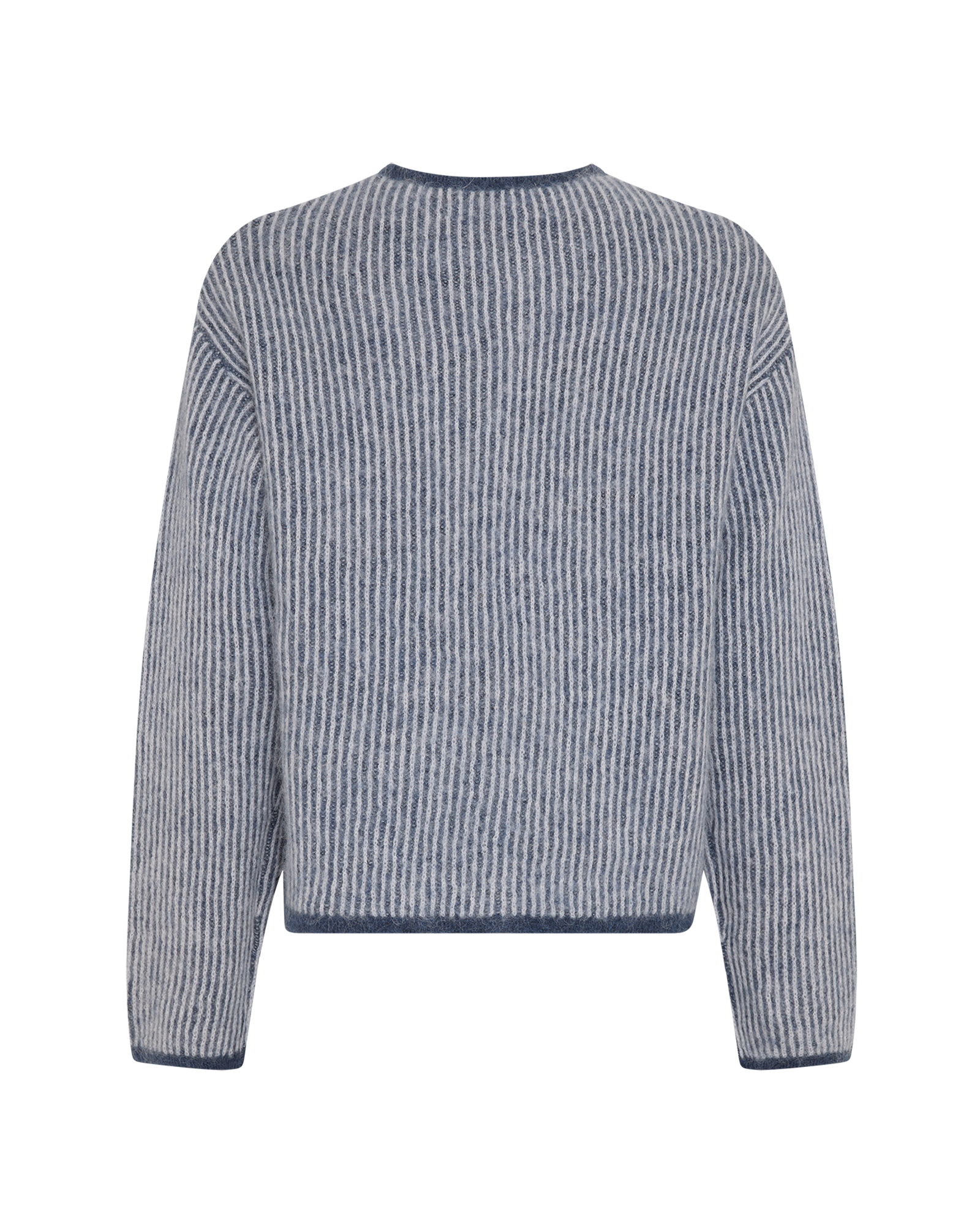 MSCHEliza Nenaya Cardigan STP – Vintage Indigo / Egret, back