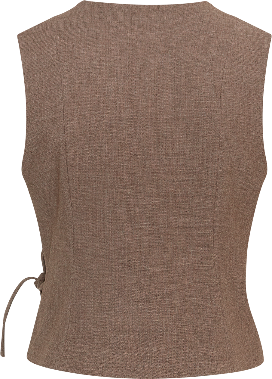 MSCHDarina Waistcoat – Mountain Trail Melange, back