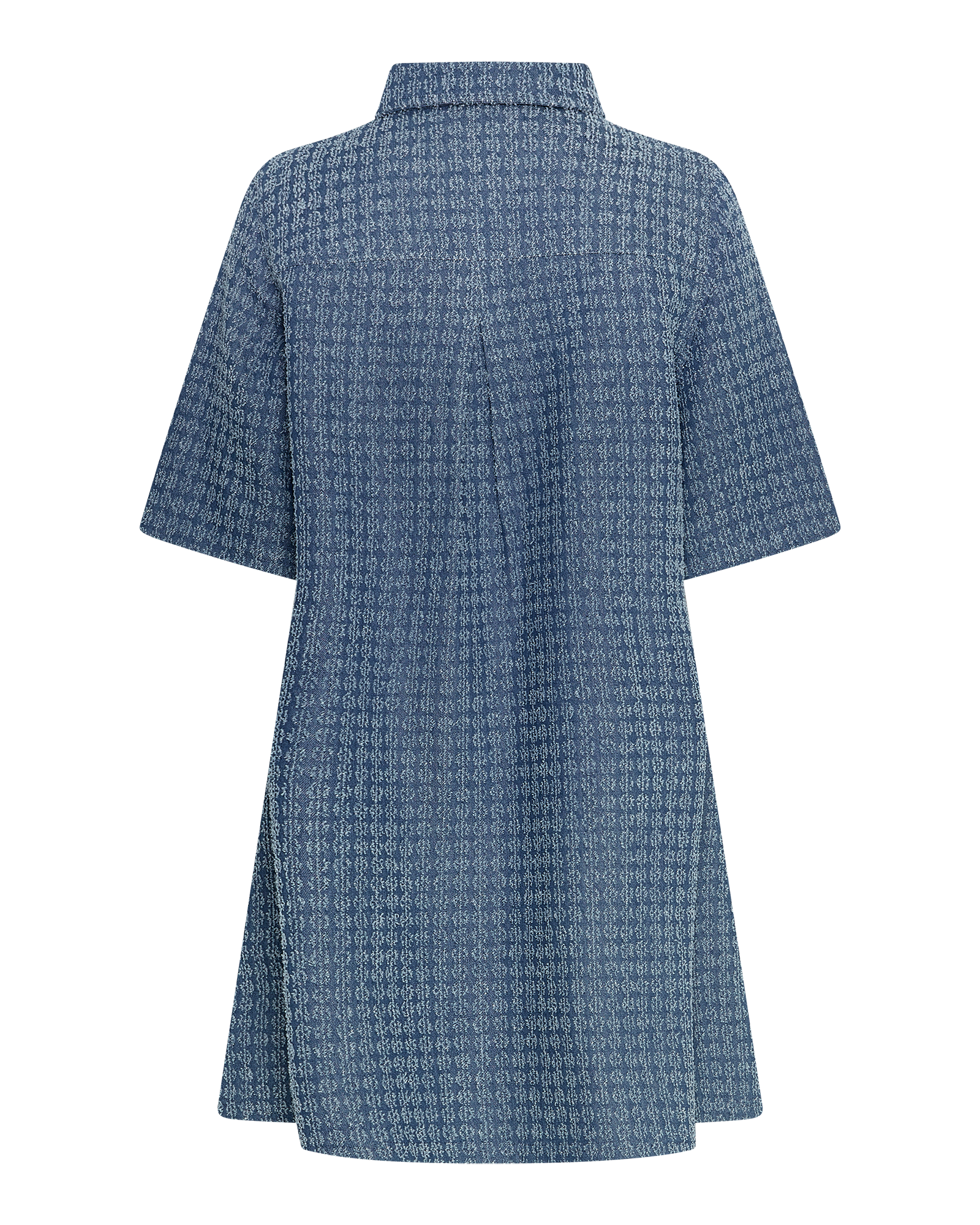 MSCHIbo 2/4 Dress – Mid Blue Washed, back