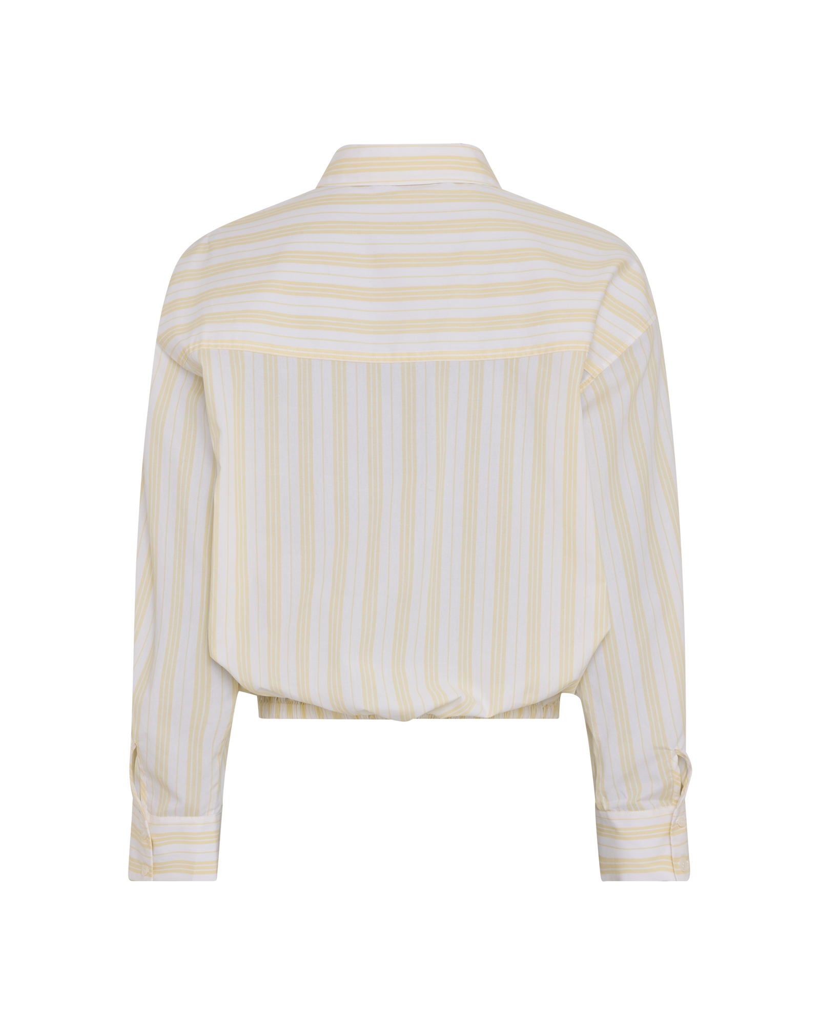 MSCHSia Selmina Shirt STP – B WHITE/M YELLO, back