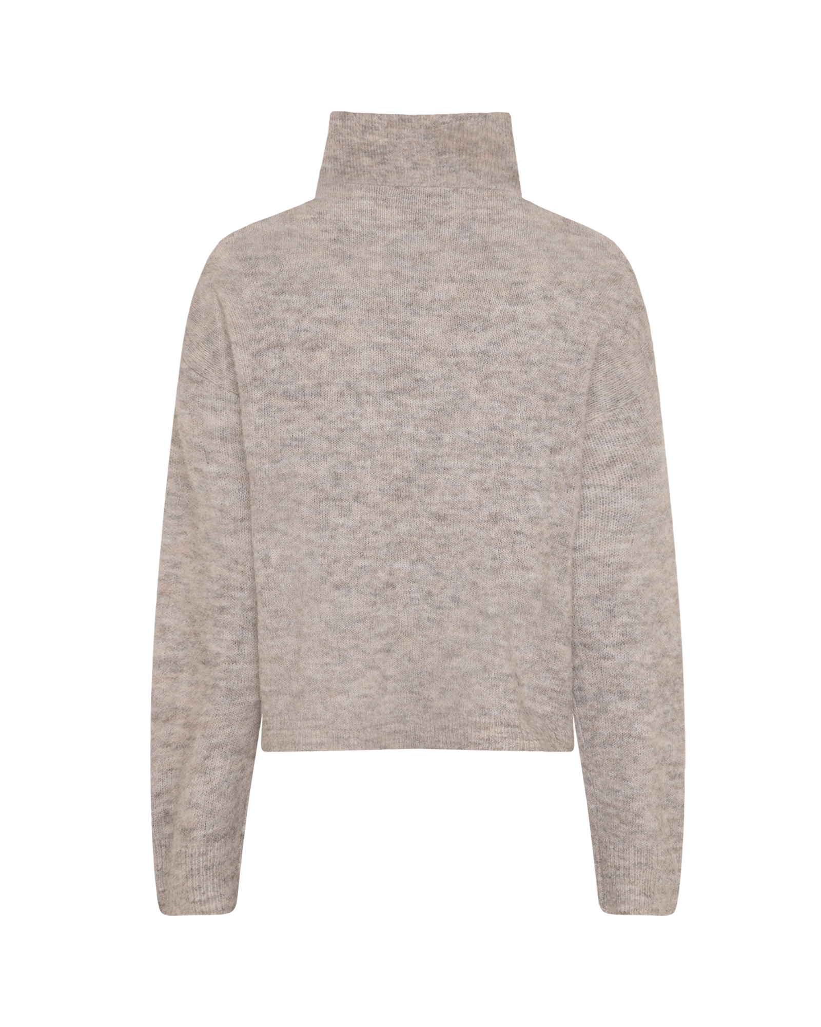 MSCHBondie Hope M Pullover – Warm Light Gray Melange, back