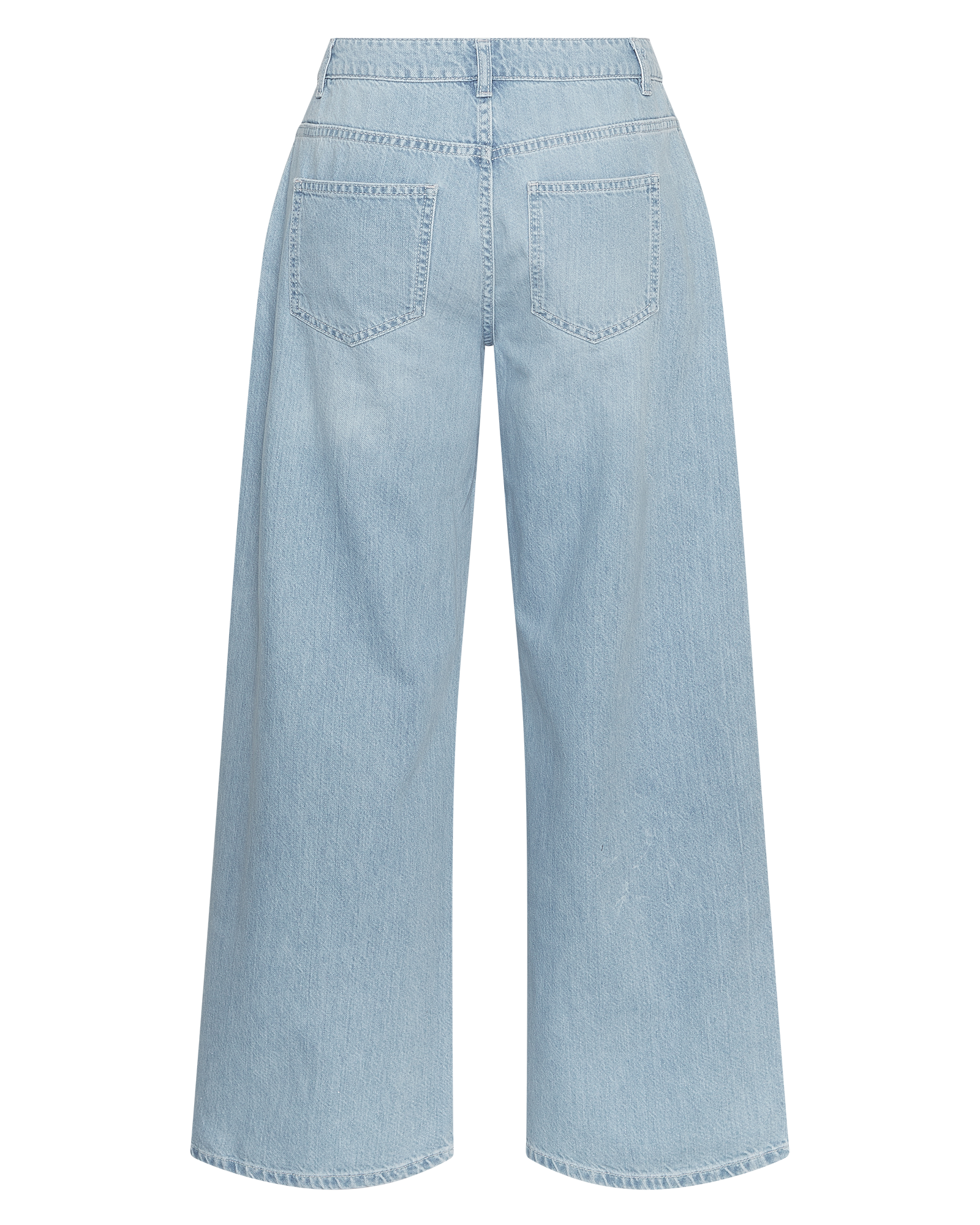 MSCHIngrid Lis HW Wide Jeans – Light Blue Washed, back