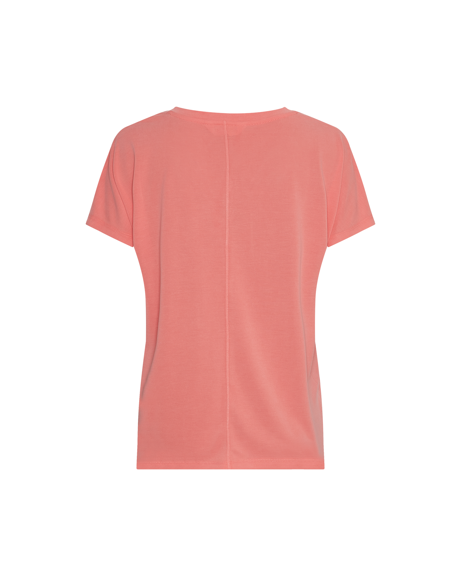 MSCHFenya Modal V Neck Tee – Sugar Coral, back