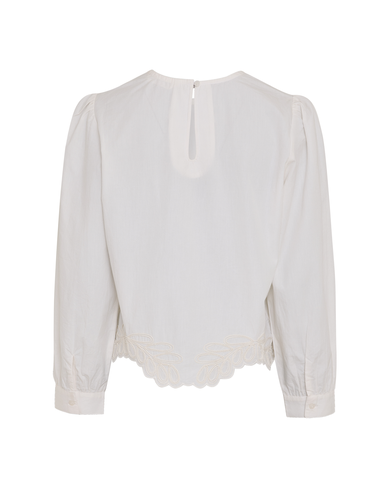 MSCHHusty Top EMB – Egret, back