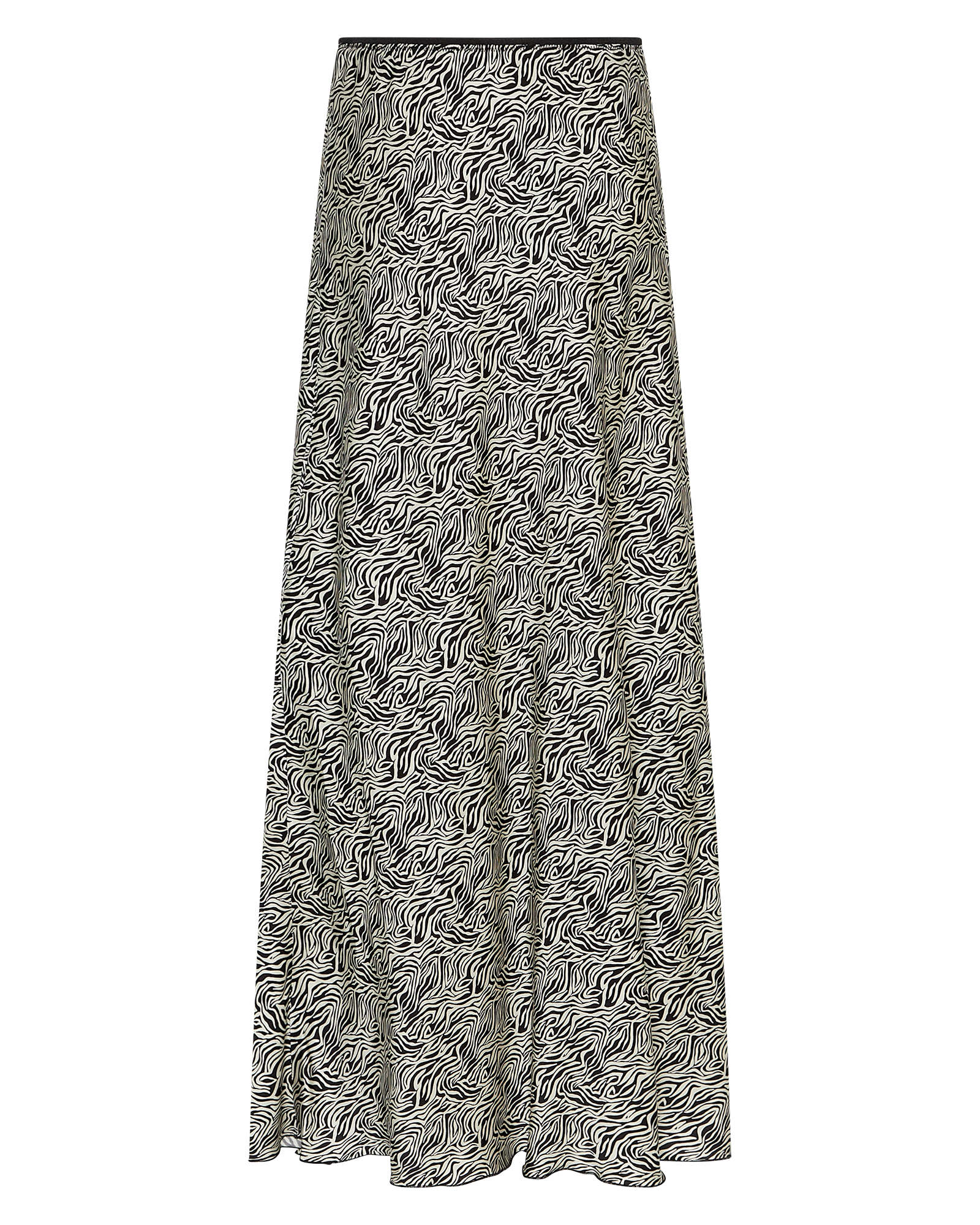 MSCHClarette Irida Skirt AOP – Fog Abstract, back