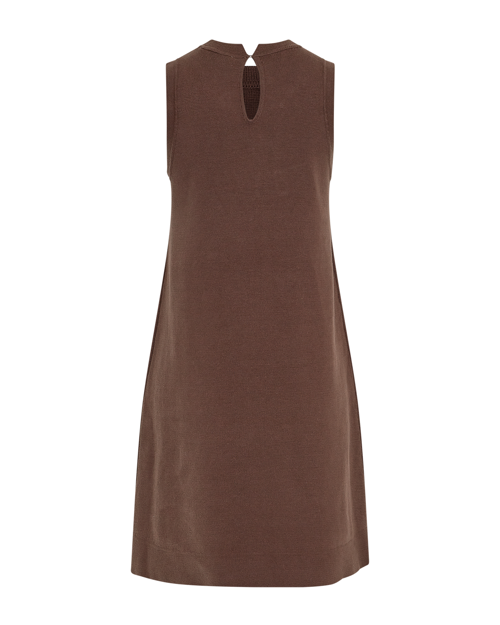 MSCHKatheine SL Dress – Hot Fudge, back