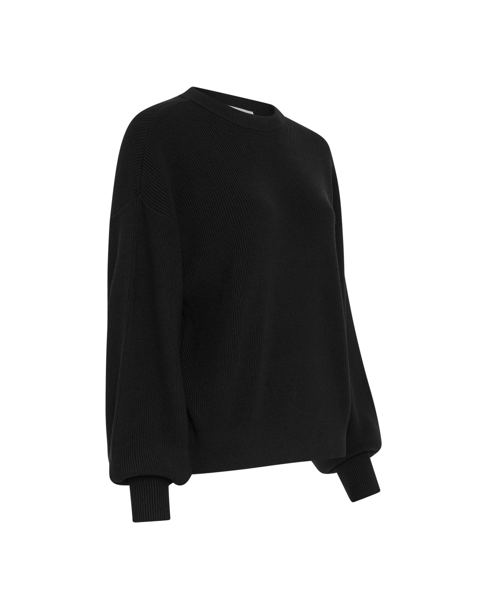 MSCHAcentia Rachelle Pullover – Black, close-up