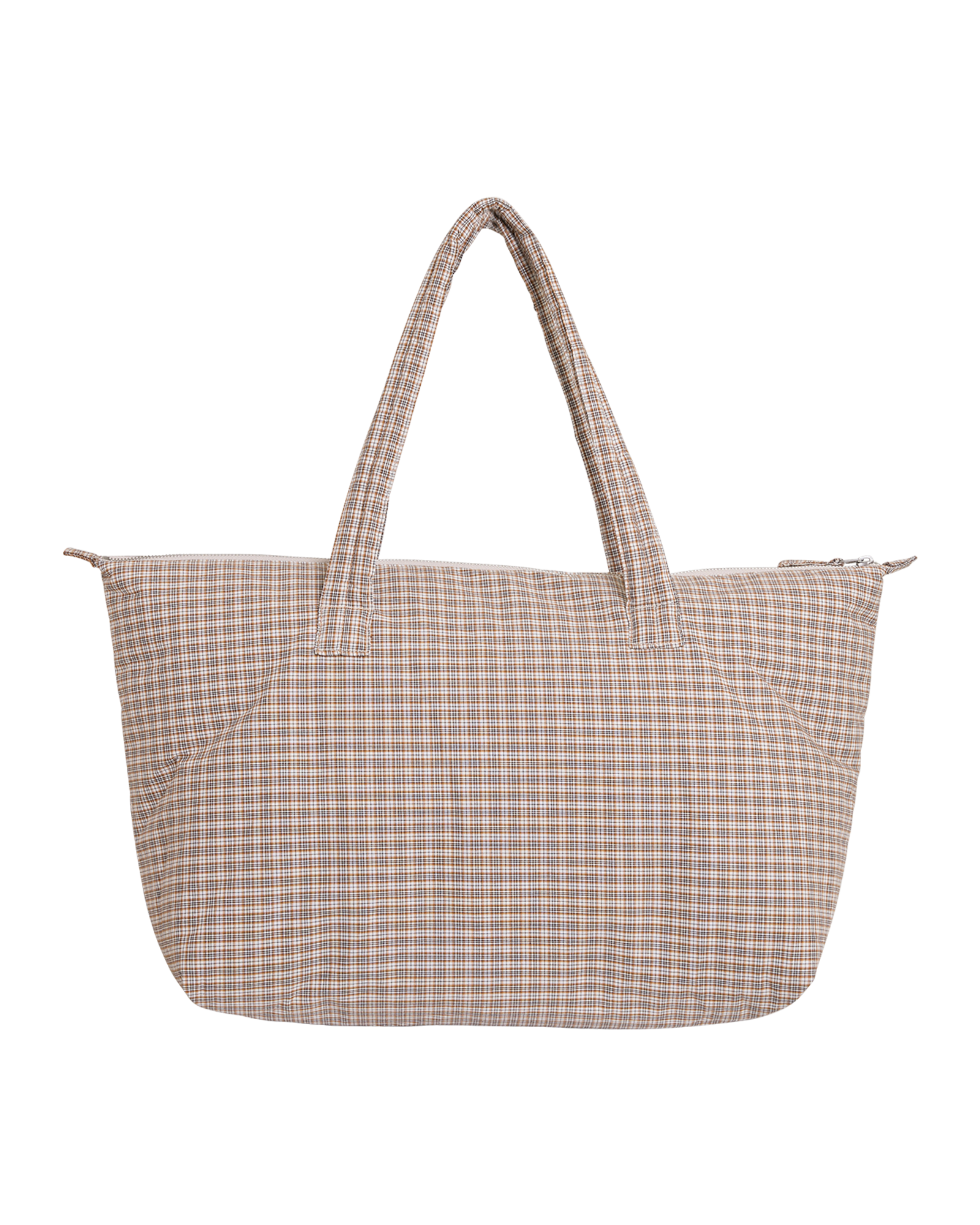MSCHNuka Weekend Bag CHK – Birch / Black, close-up