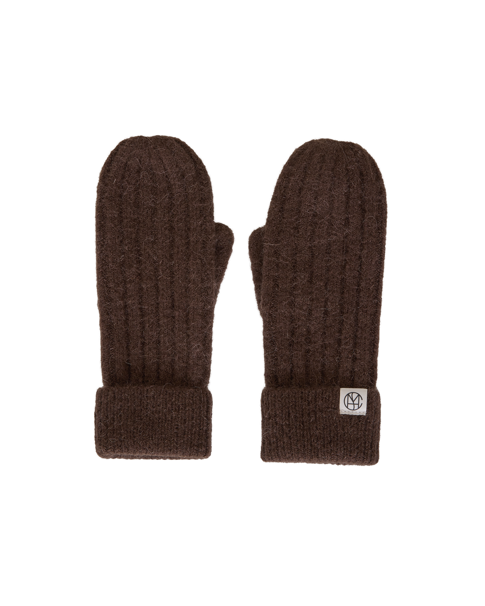 MSCHHope Icon Mittens – Hot Fudge, back