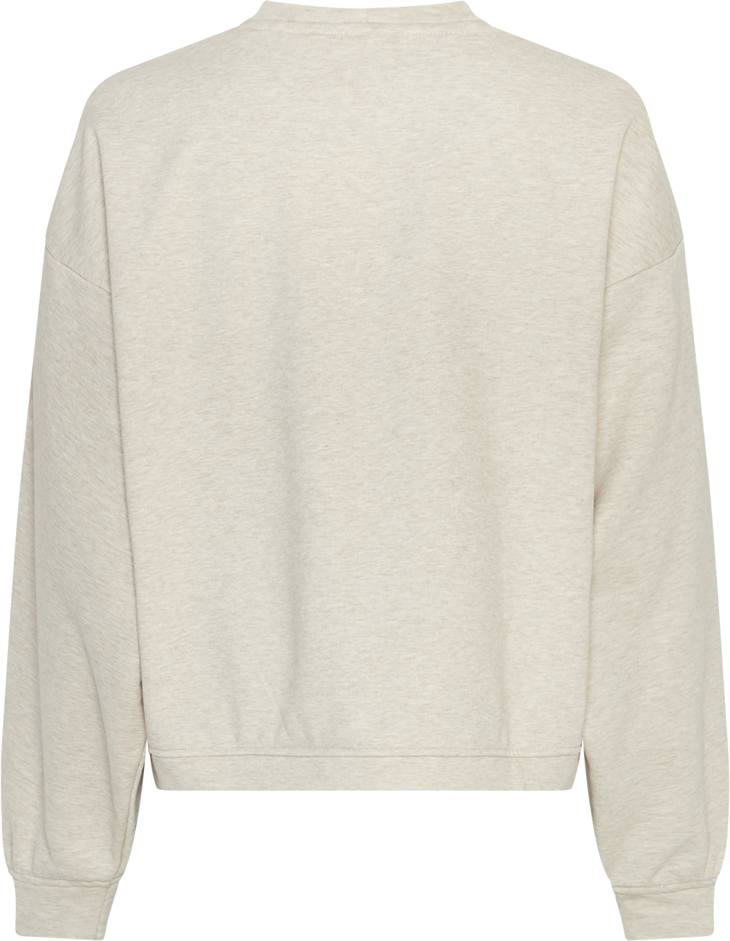 MSCHTaia Briena Sweatshirt – Oatmeal Melange, back