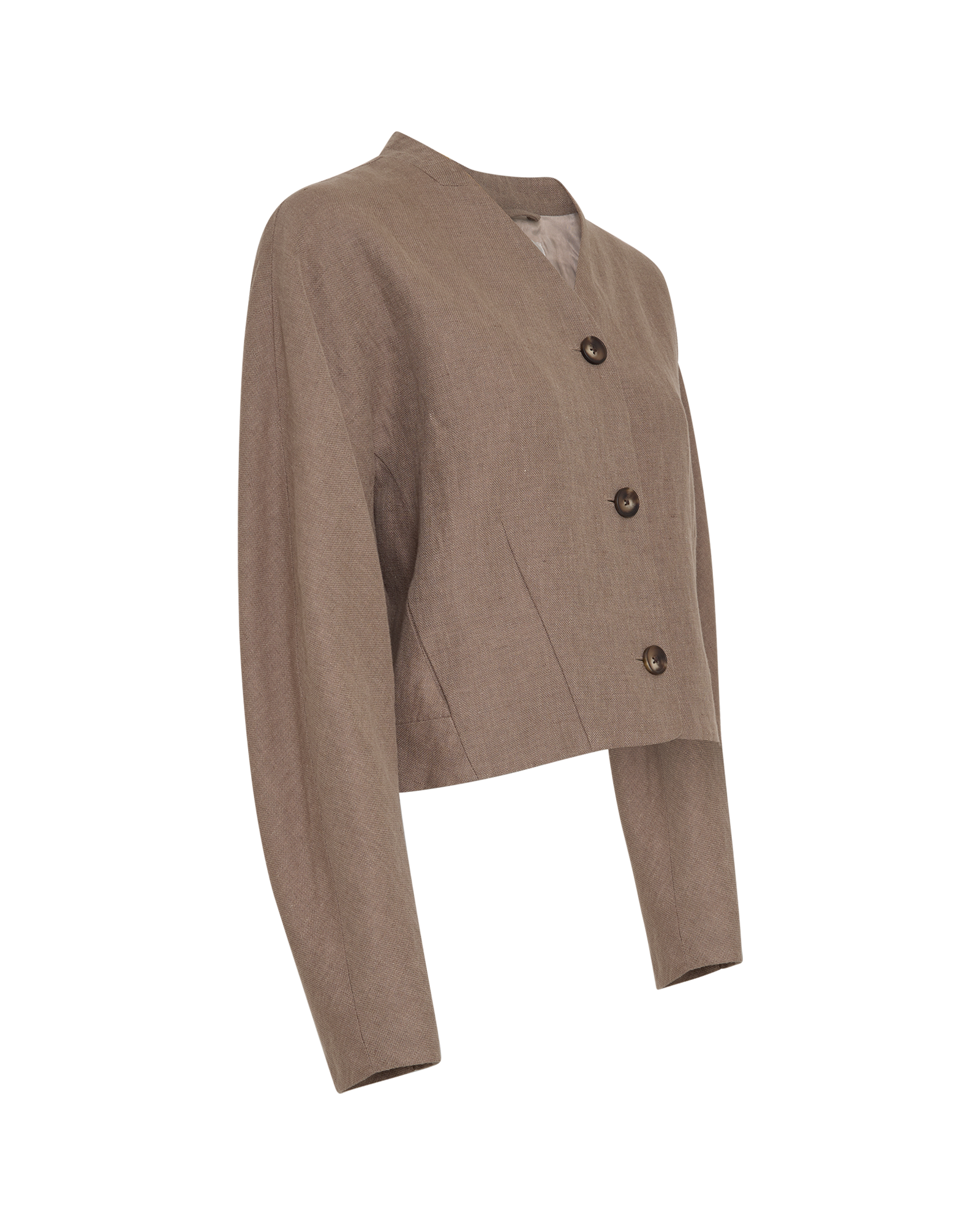 MSCHVela Jacket – FALLEN ROCK MEL, close-up