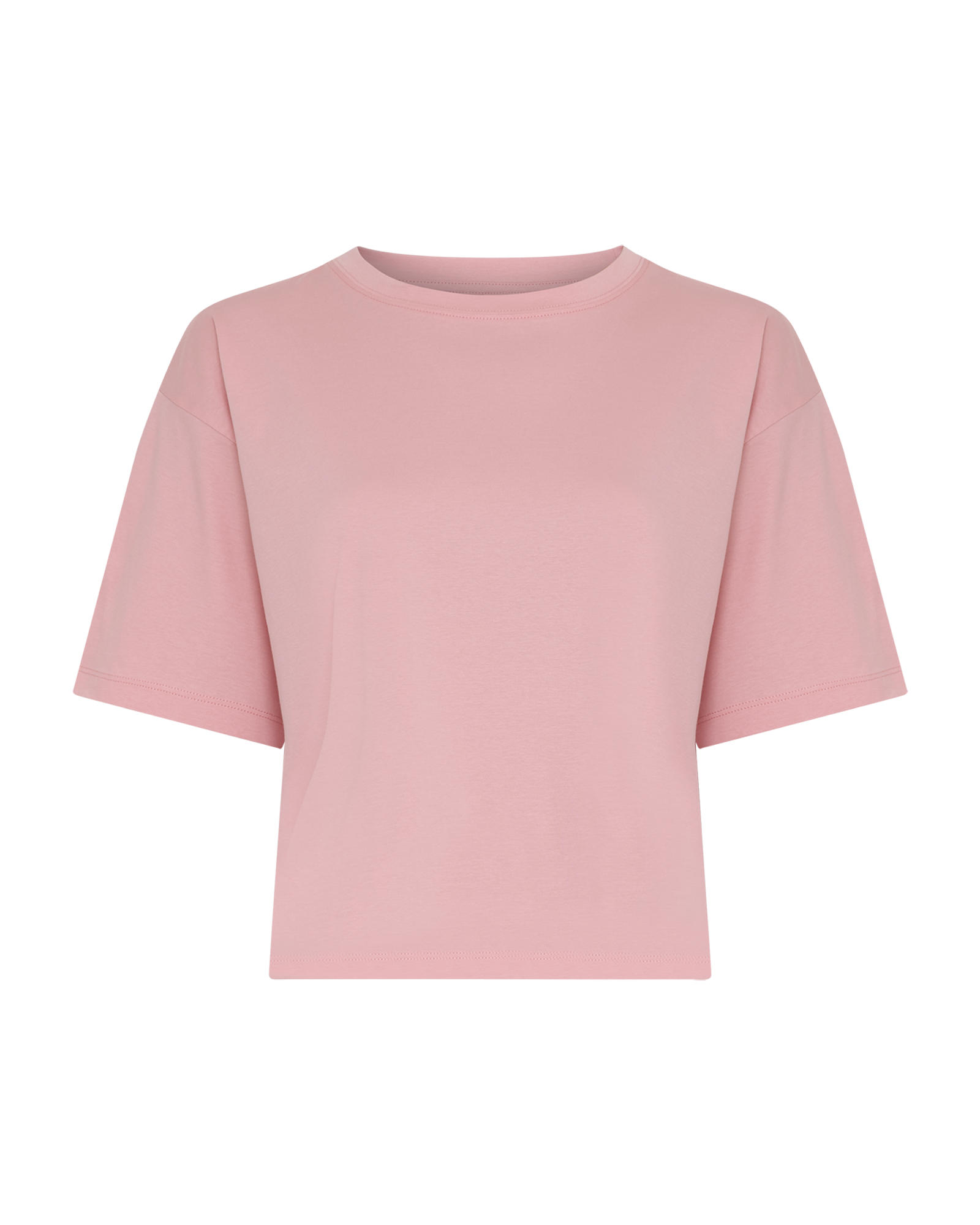 MSCHMoa Melea Tee – Candle Peach, front