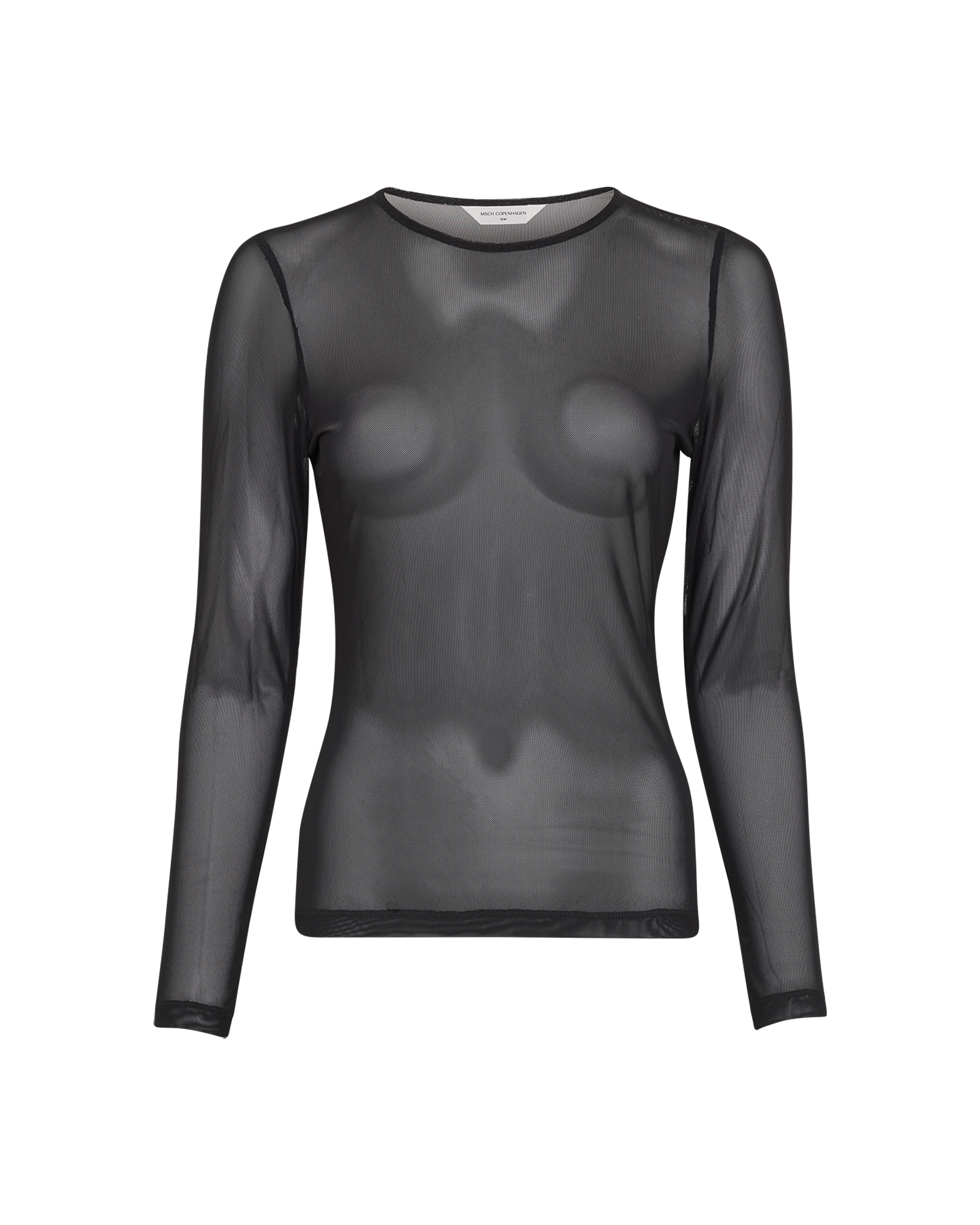MSCHJanie Illenora Top – Black, front