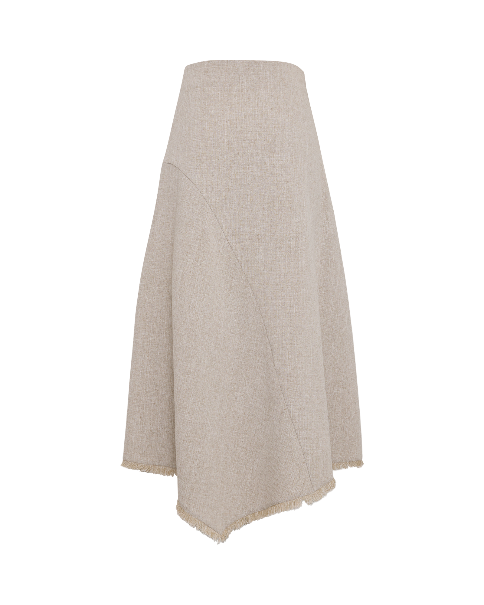 MSCHKori HW Skirt – Sand Melange, back