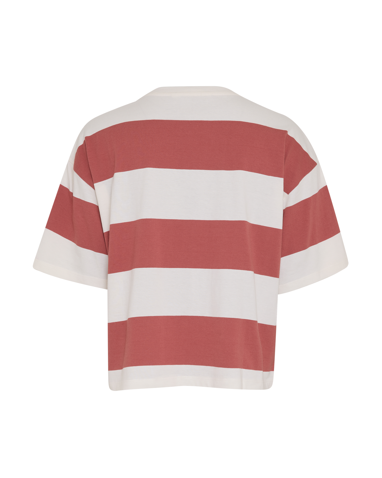 MSCHNaldi Organic Tee STP – MARSALA/EGRET, back