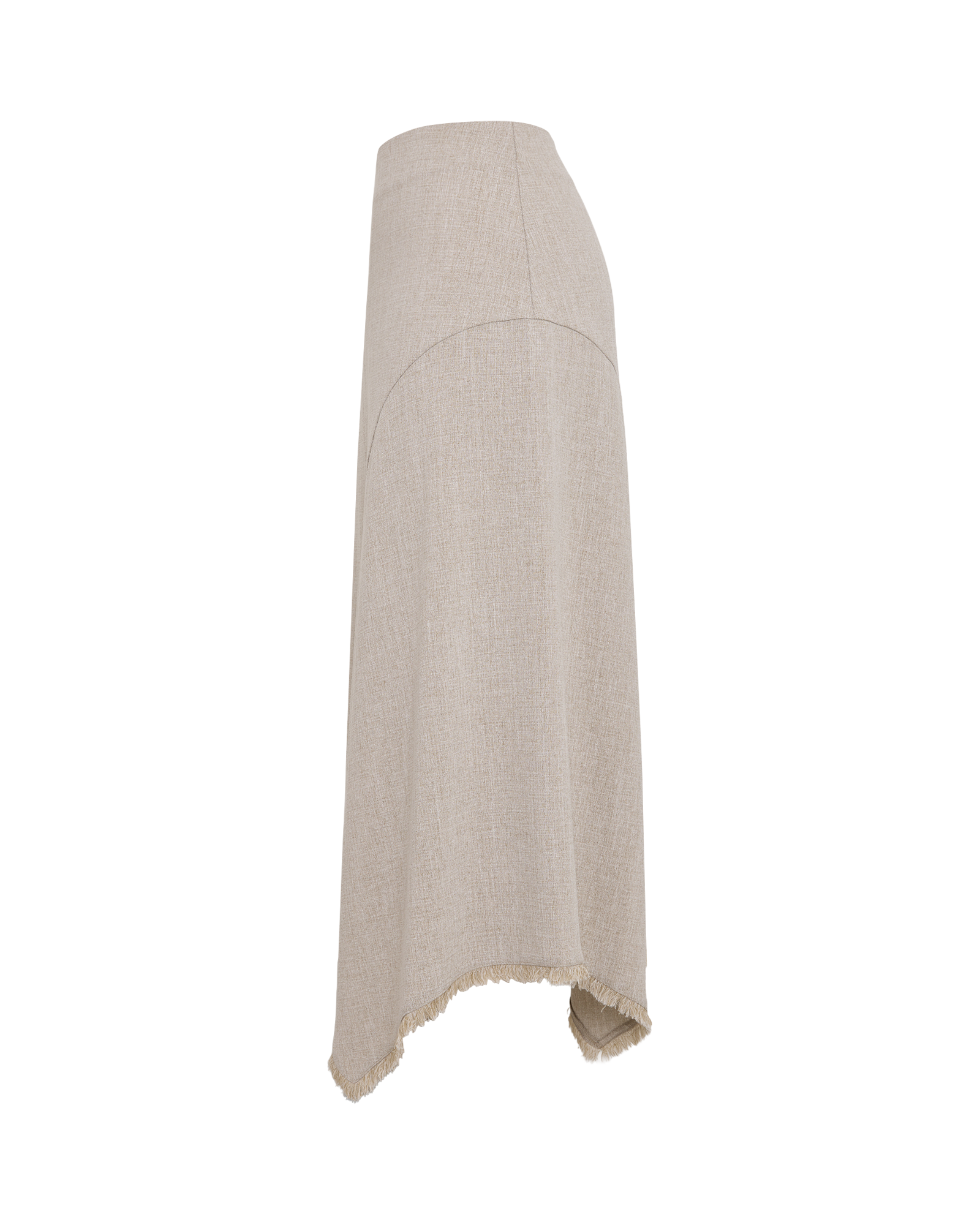 MSCHKori HW Skirt – Sand Melange, close-up