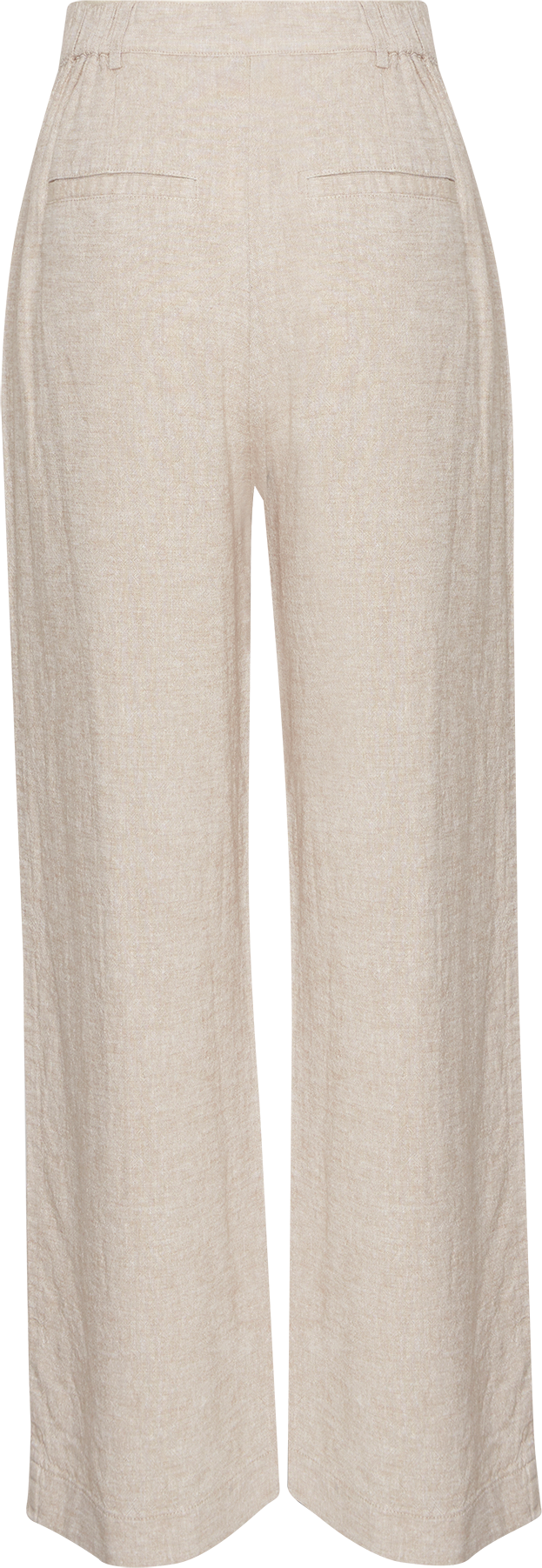MSCHPennie Ginia HW Pants – Sand Melange, back