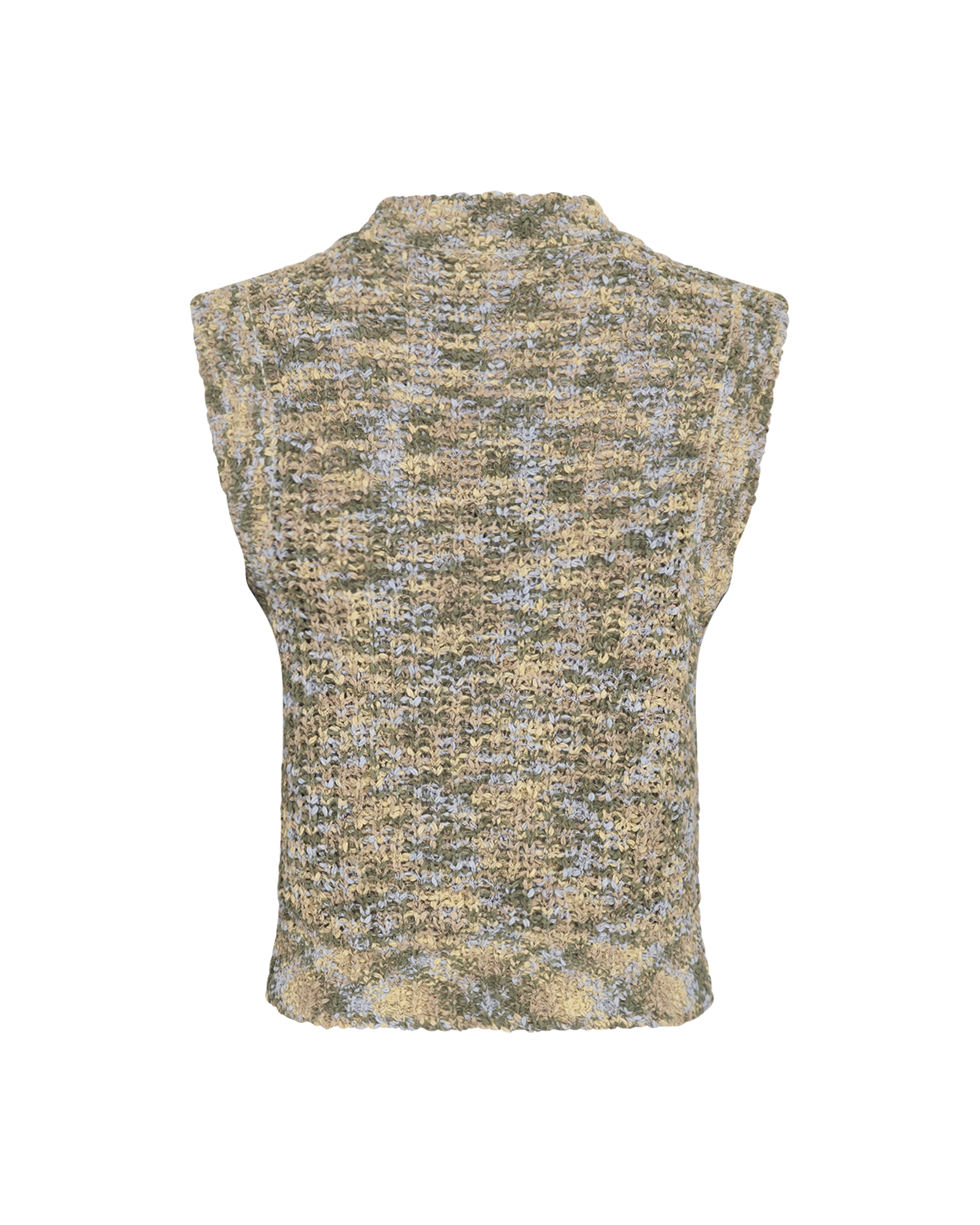MSCHKarli Vest – Mellow Yellow Melange, back