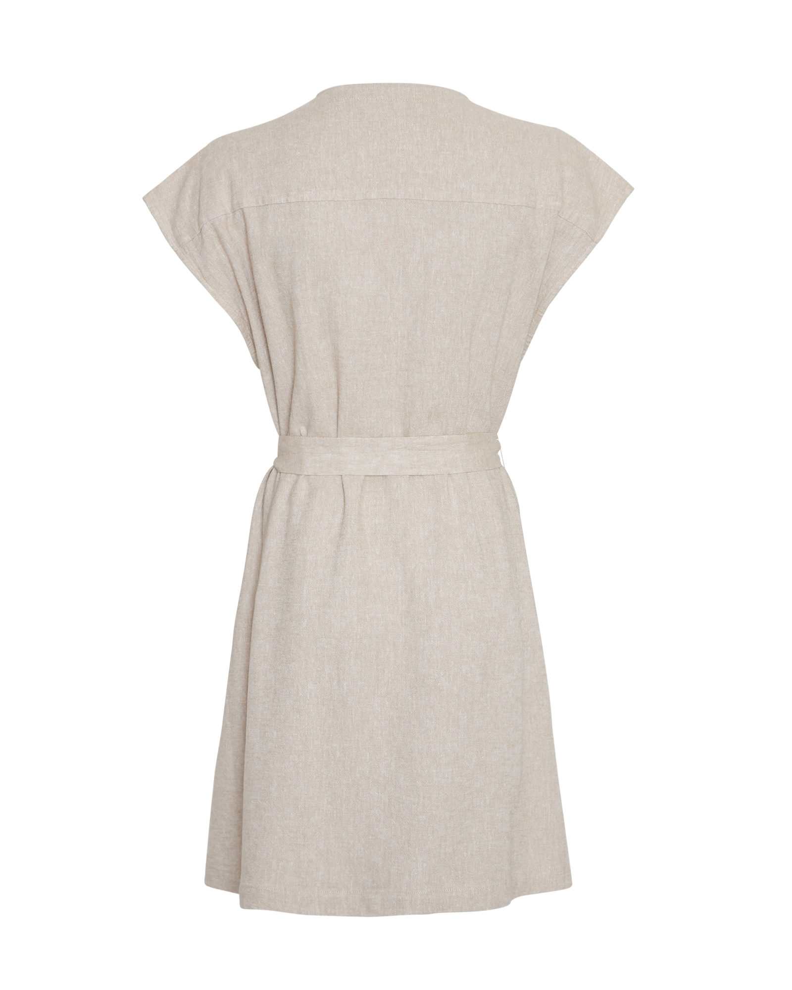 MSCHJovene Ginia SS Dress – Sand, back