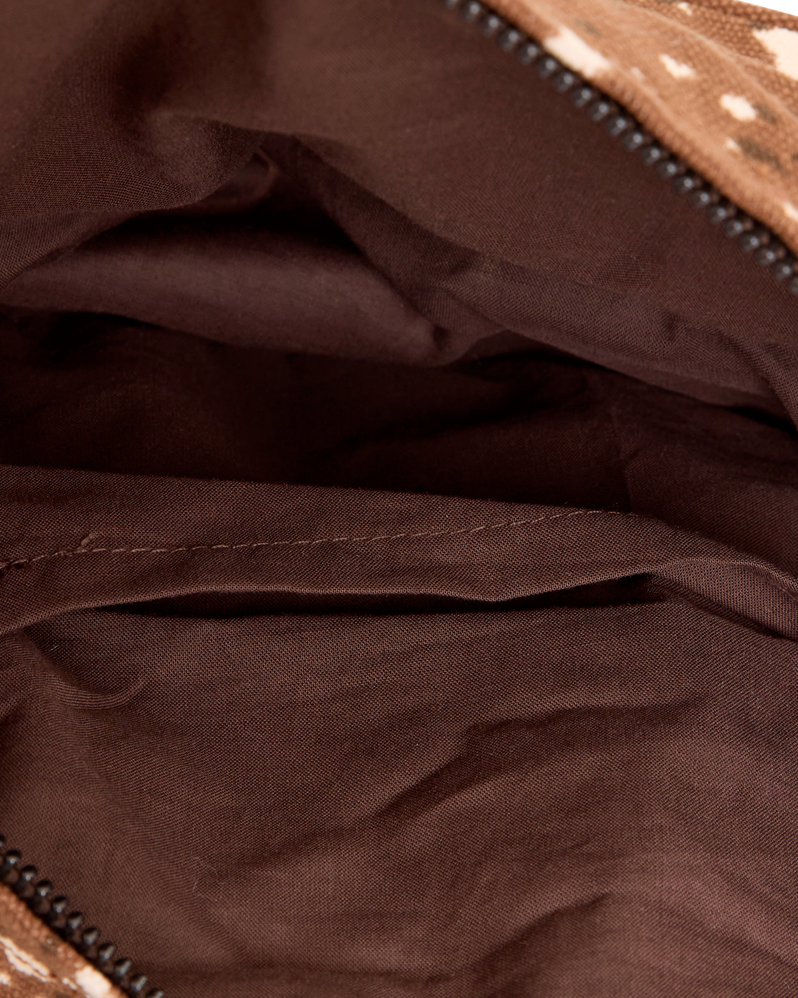 MSCHVola Bumbag AOP – Dachshund Dot, close-up