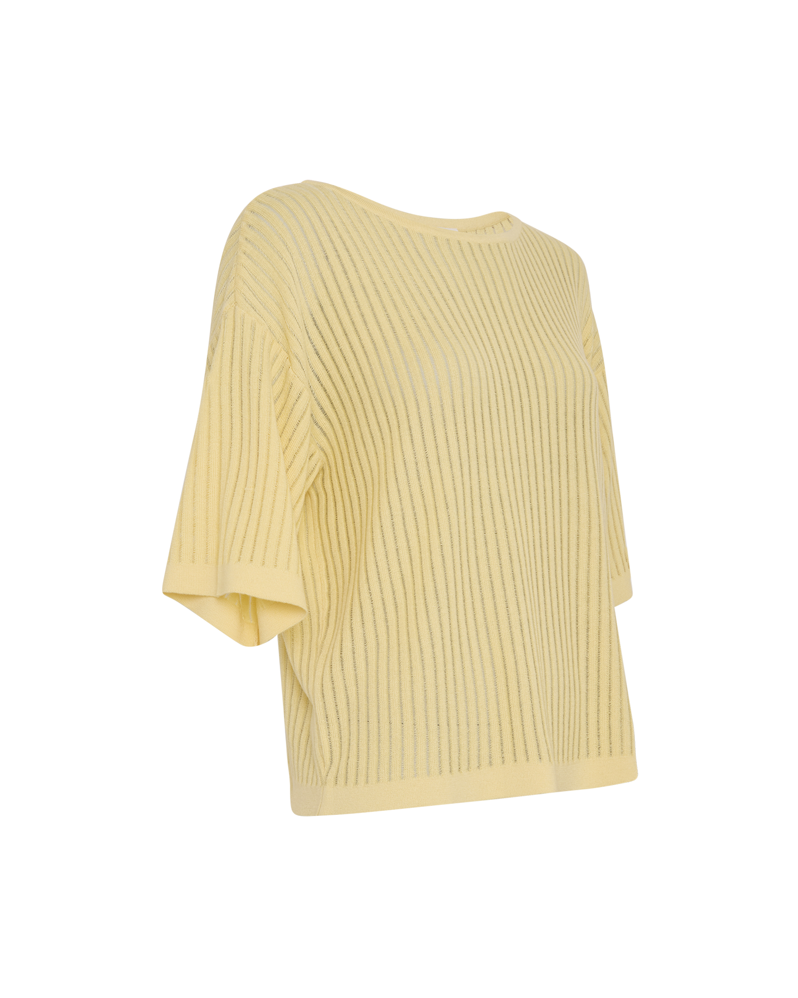 MSCHLive 2/4 Pullover – Mellow Yellow, close-up