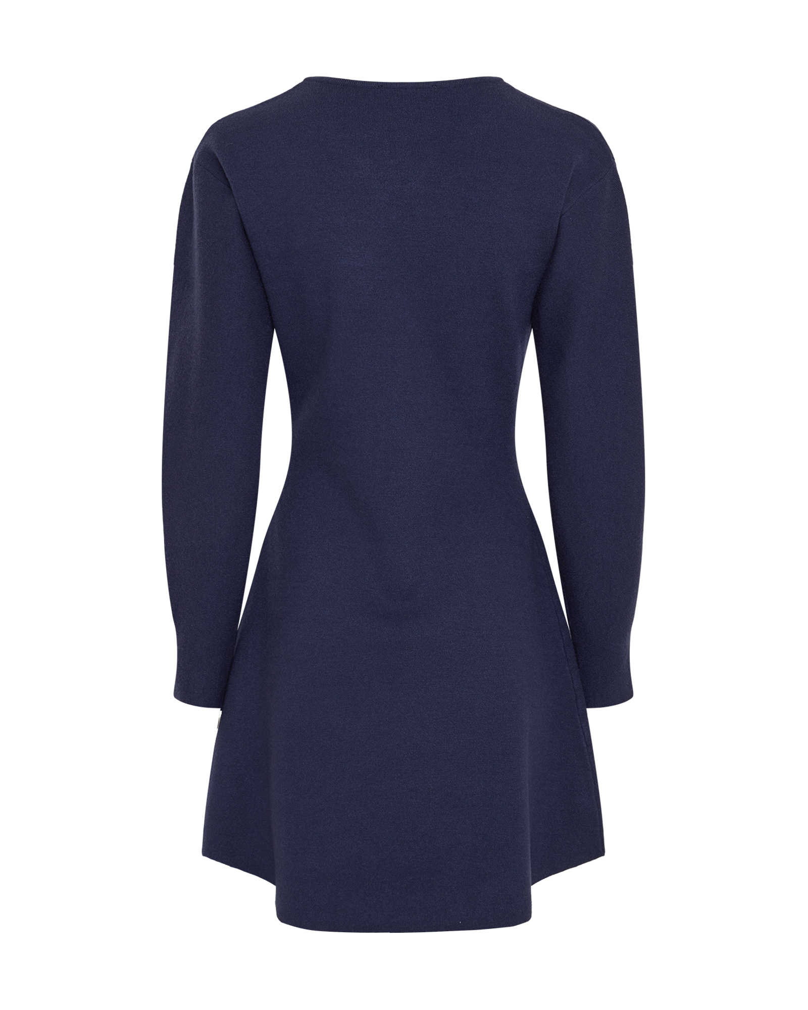 MSCHMaddelena East V Dress – Peacoat, back
