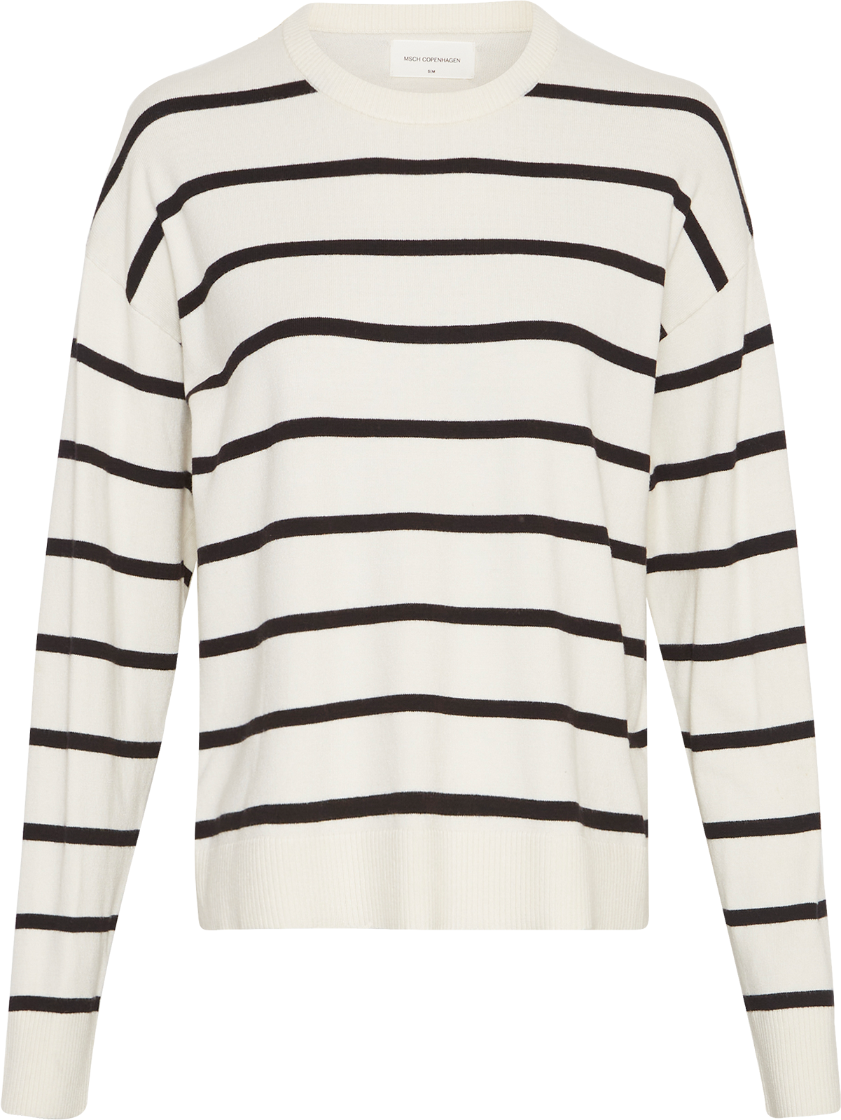 MSCHMaura Rachelle Pullover STP – Vanilla Ice / Black, front