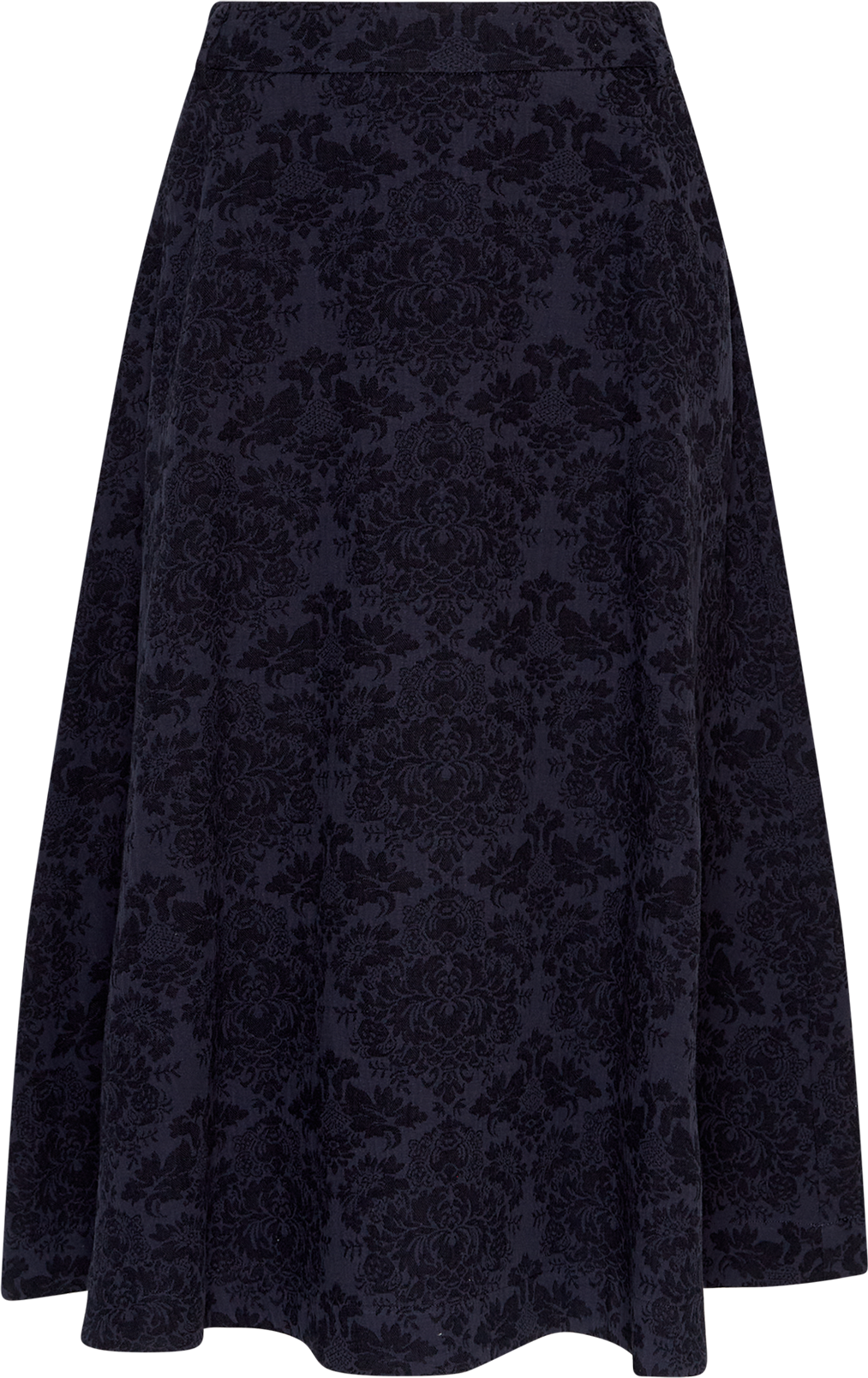 MSCHBrantley HW Skirt – Sky Captain / Dress Blues, front