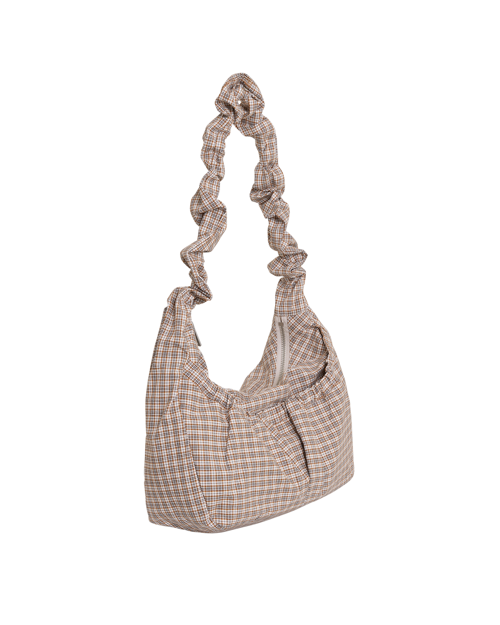 MSCHNuka Shoulder Bag CHK – Birch / Black, back