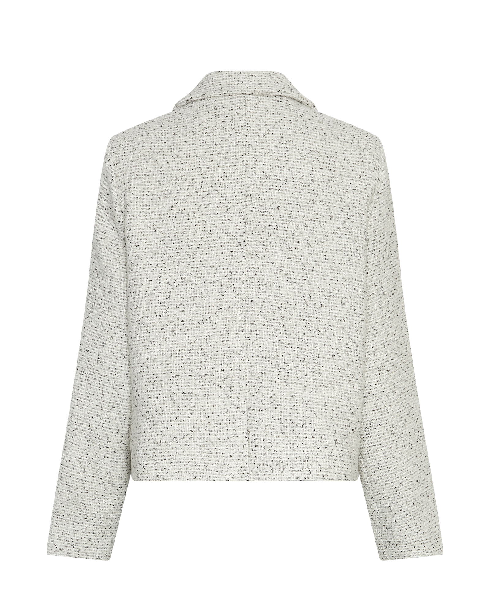 MSCHAideena Jacket – Egret / Black, back