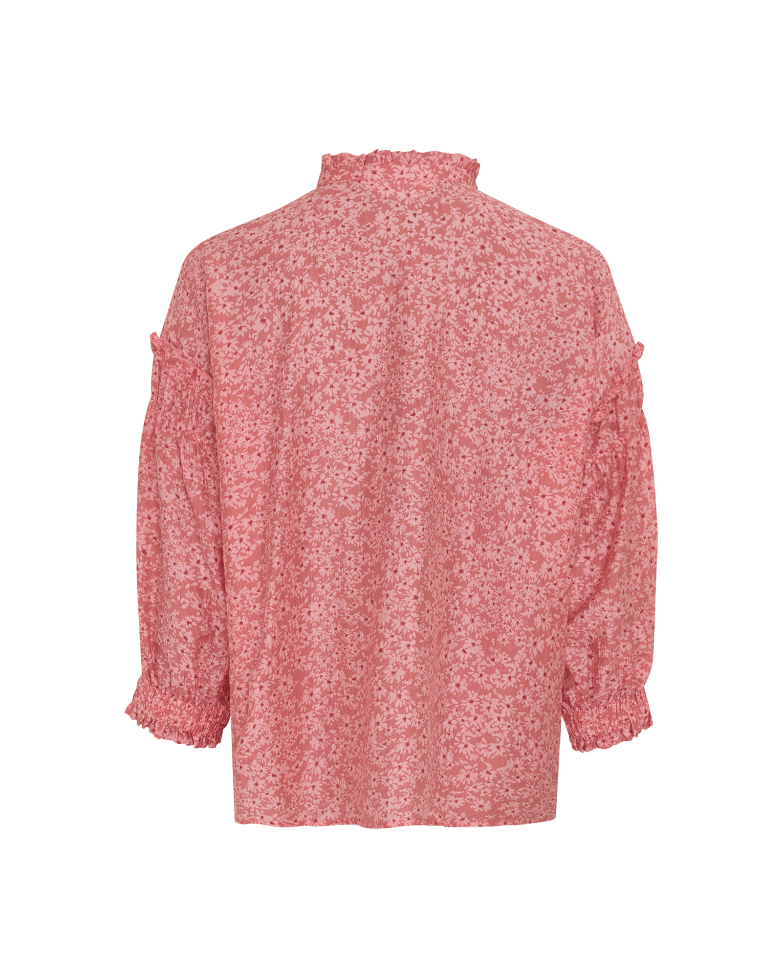 MSCHSeraphina 3/4 Shirt AOP – Faded Rose Flower, back