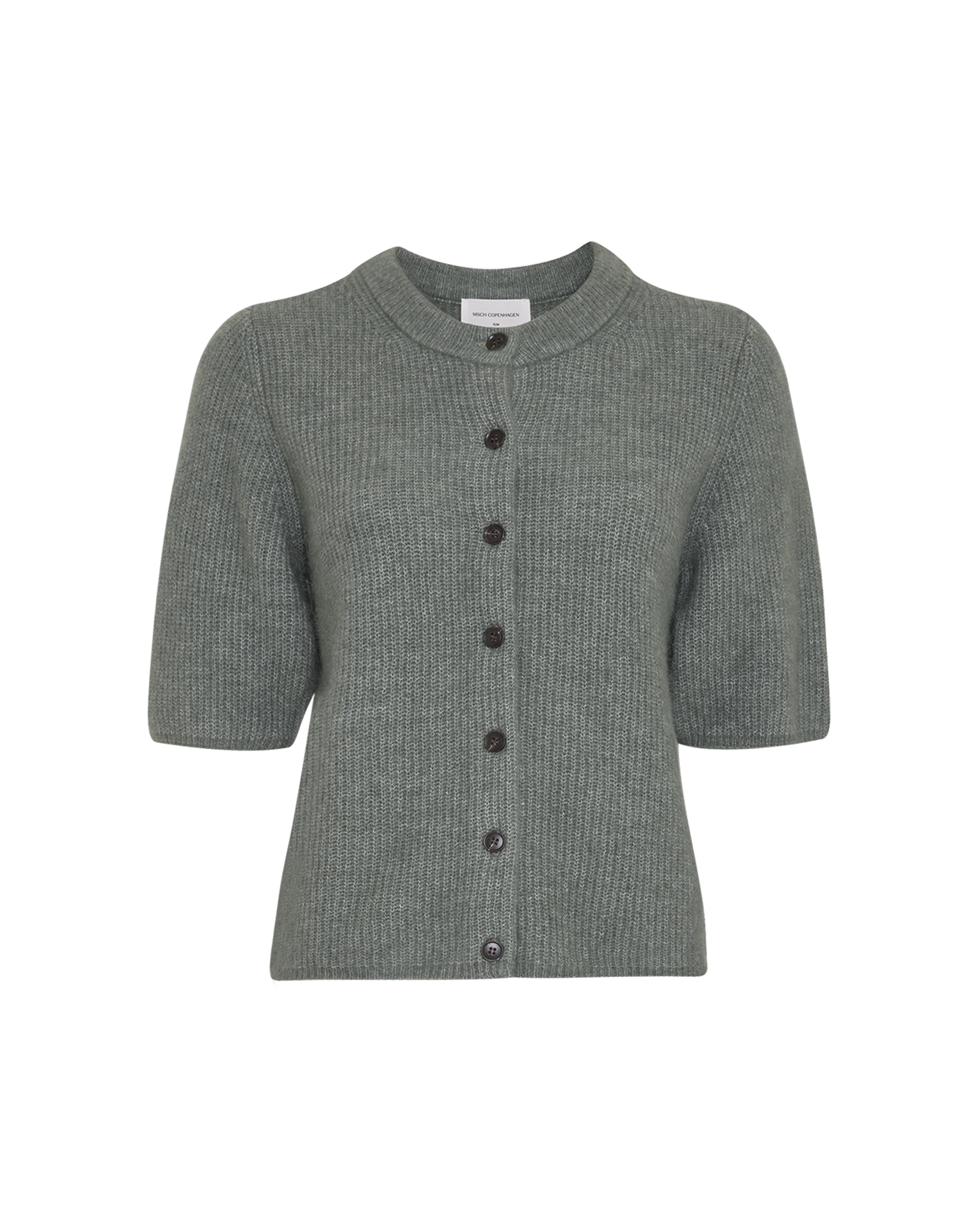 MSCHJinie Hope 2/4 Cardigan – Laurel Wreath Melange, front