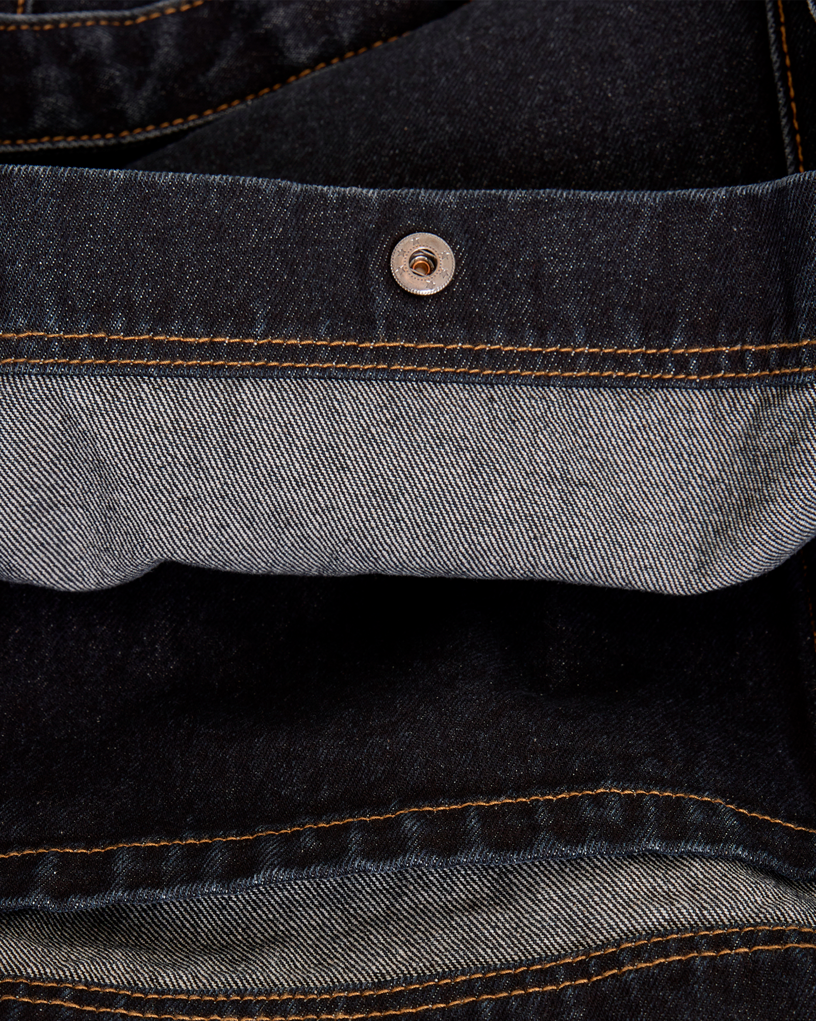 MSCHDylan Shopper – Dark Blue Washed, close-up