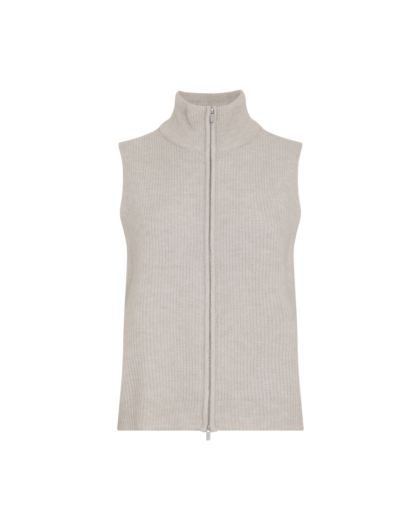 MSCHCilia Hope M Zip Vest – Moonstruck Melange, front