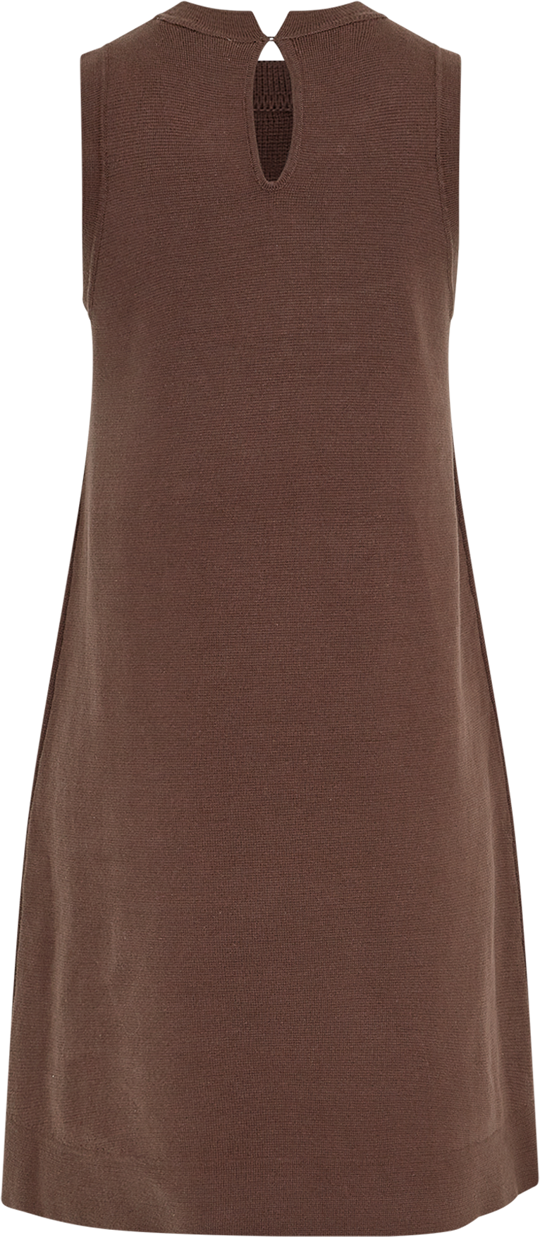 MSCHKatheine SL Dress – Hot Fudge, back